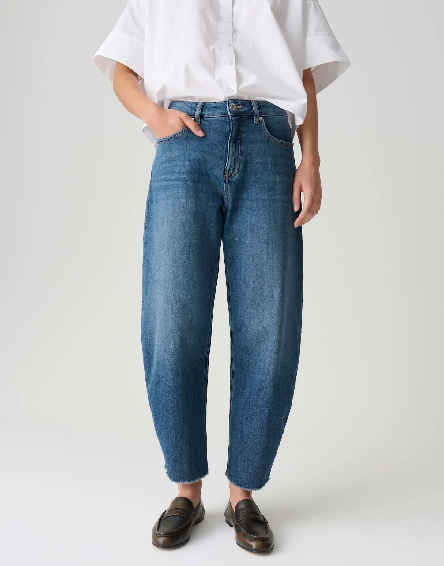 Opus Pants – Opus Damen Jeans Mari clear