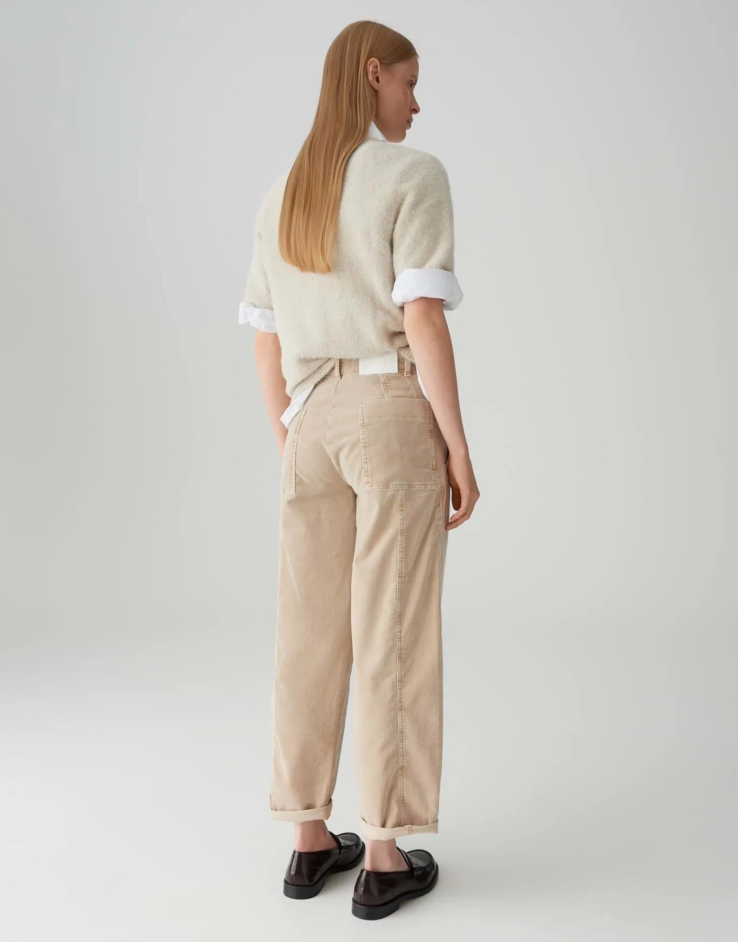Opus Damen Jeans beige