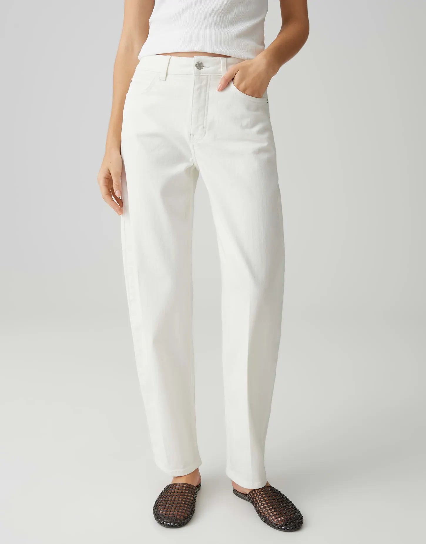 Opus Pants – Opus Pants Damen Jeans Mari clear