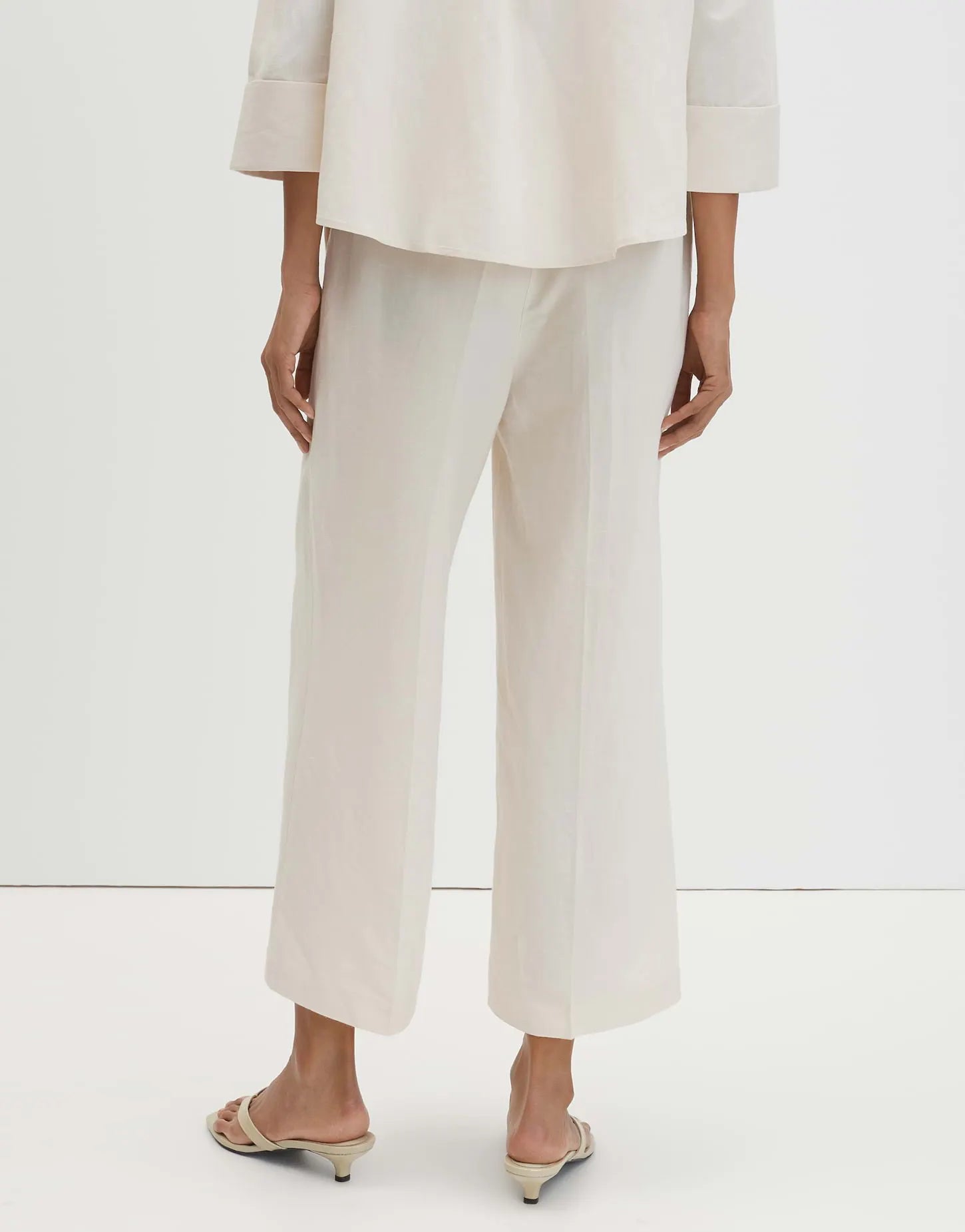 someday – Someday Damen Hose Celino cropped linen