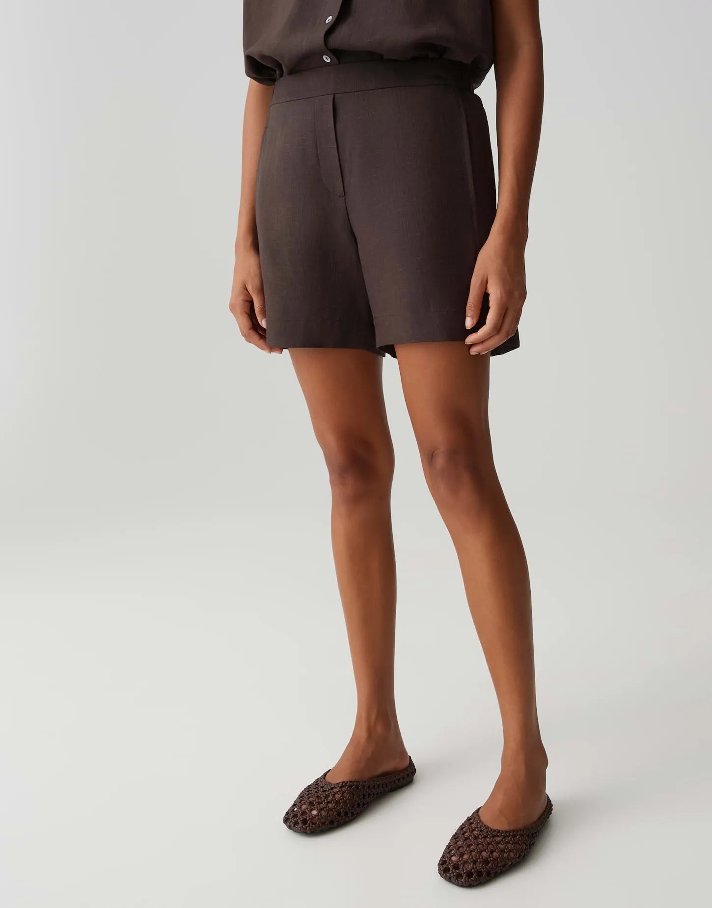 OPUS – Opus Damen Shorts Melane oasis