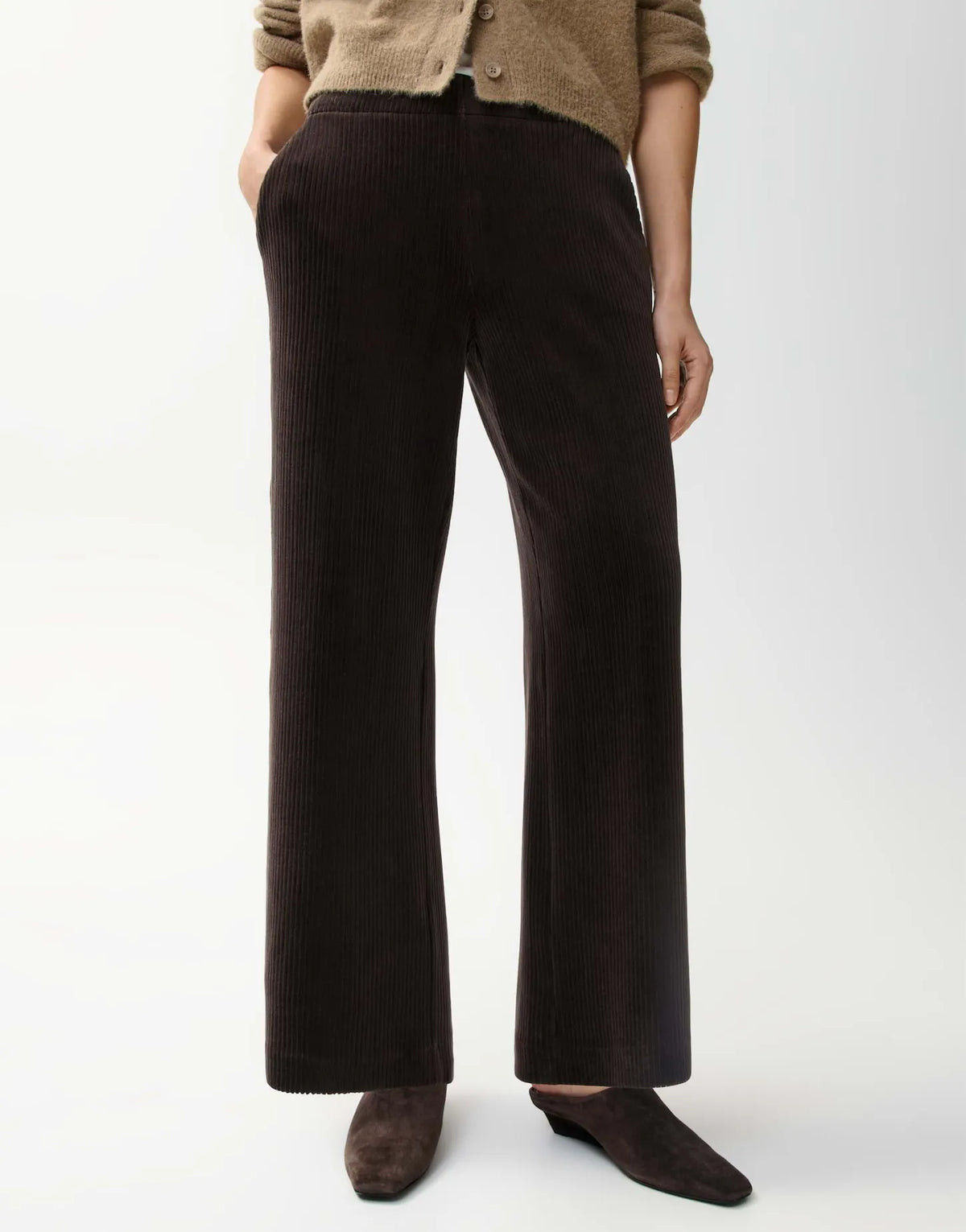 Opus Pants Damen Tuchhose Mucia bay