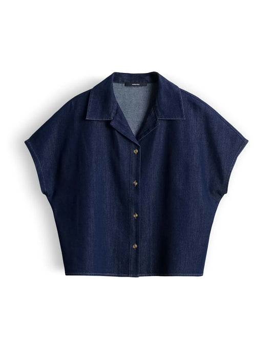 someday – Someday Damen Bluse Zondra denim