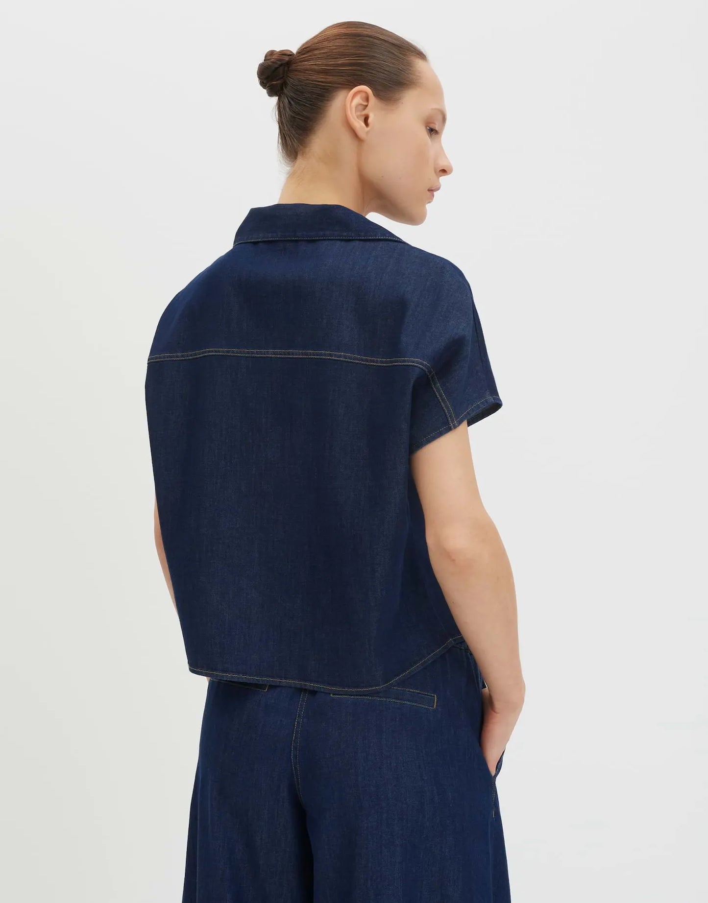 someday – Someday Damen Bluse Zondra denim