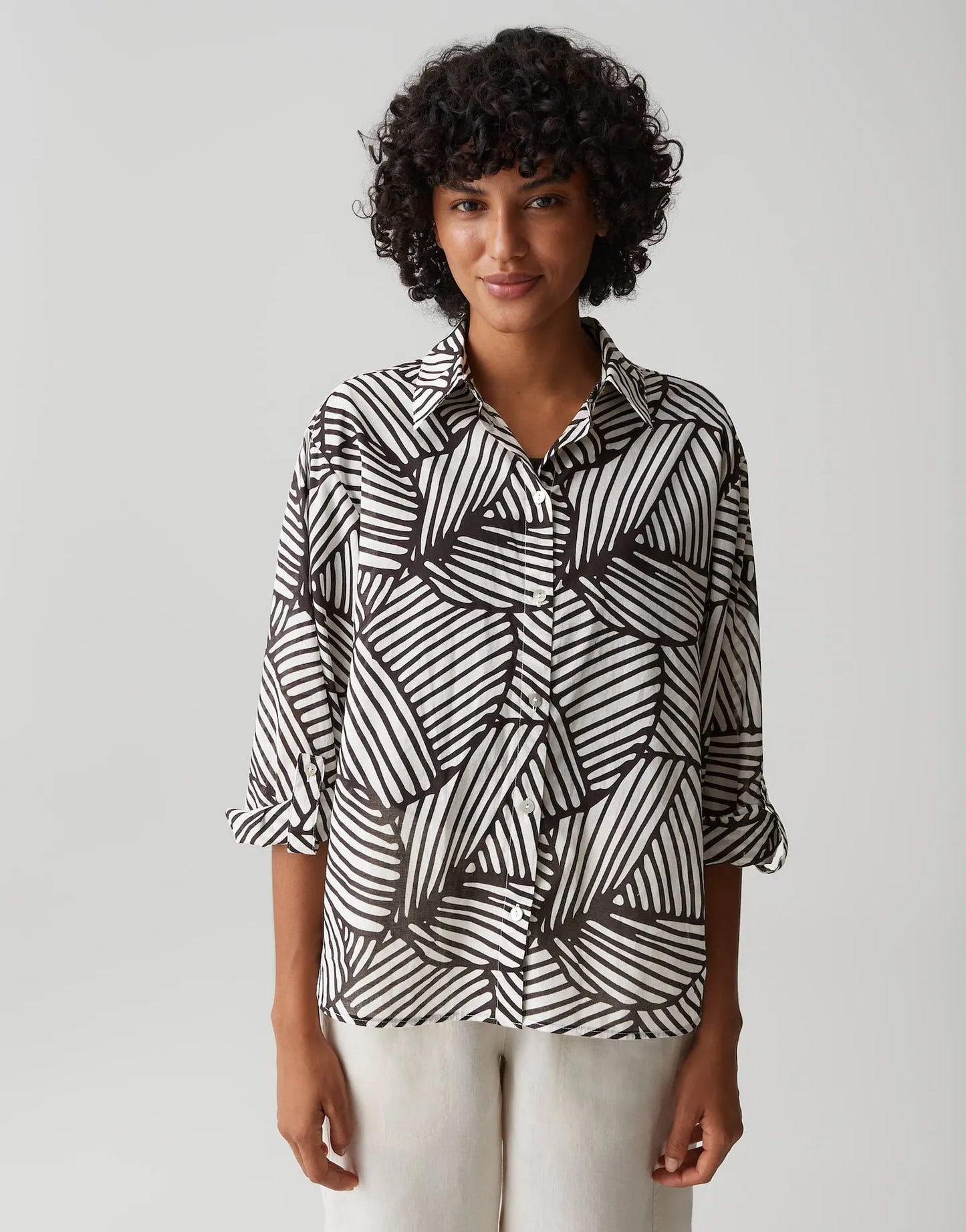 OPUS – Opus Damen Bluse Felora botanical