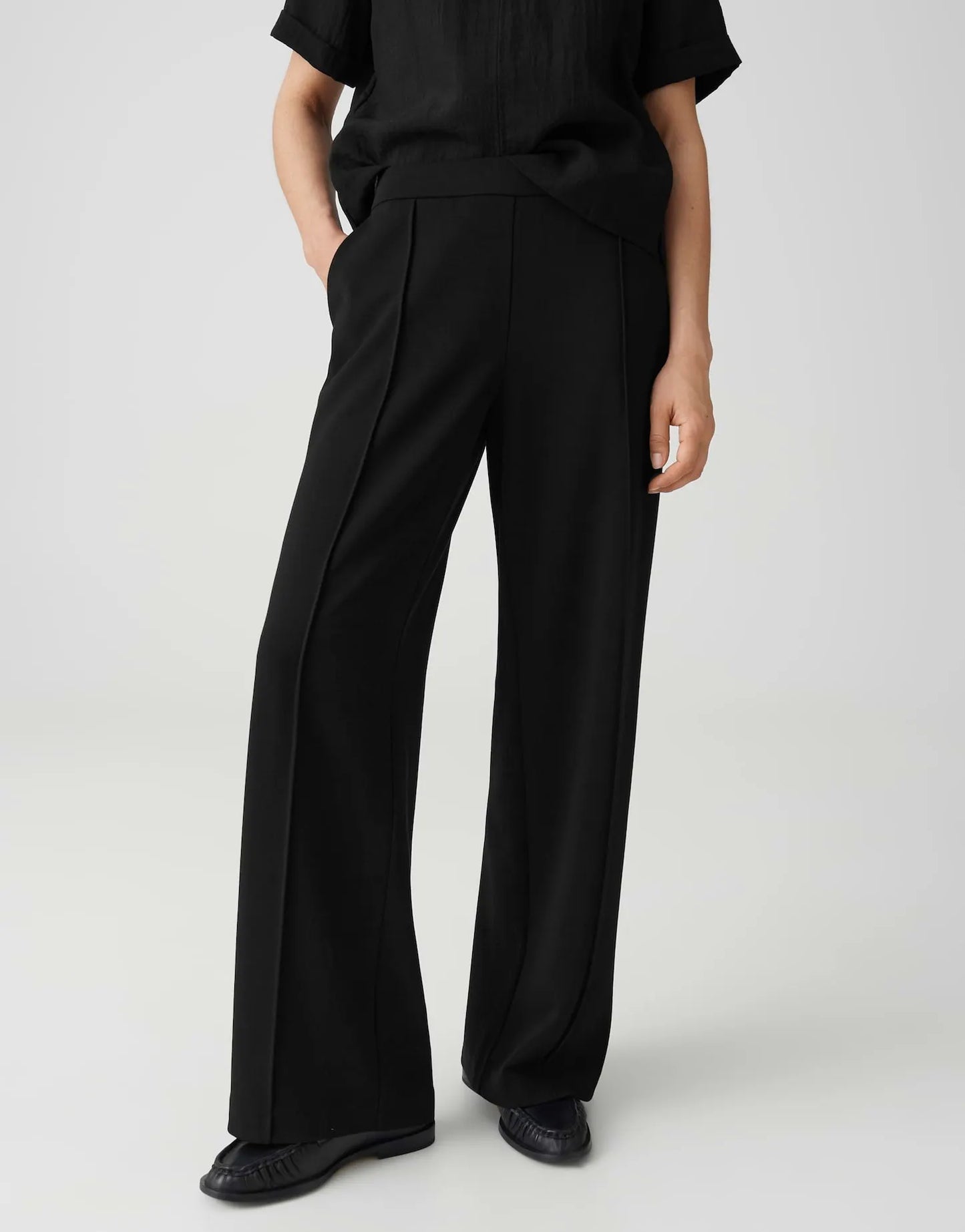 Opus Damen Hose Melane chill
