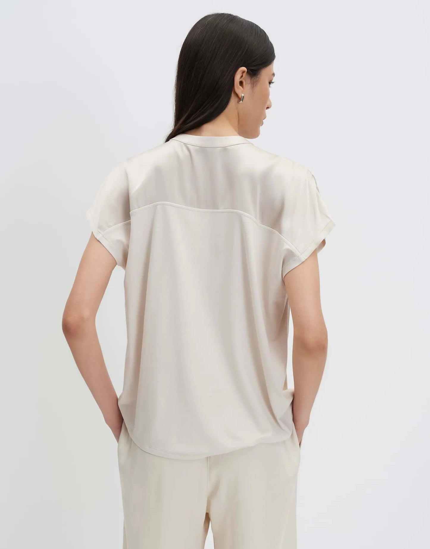 Someday Damen Bluse Koralie detail