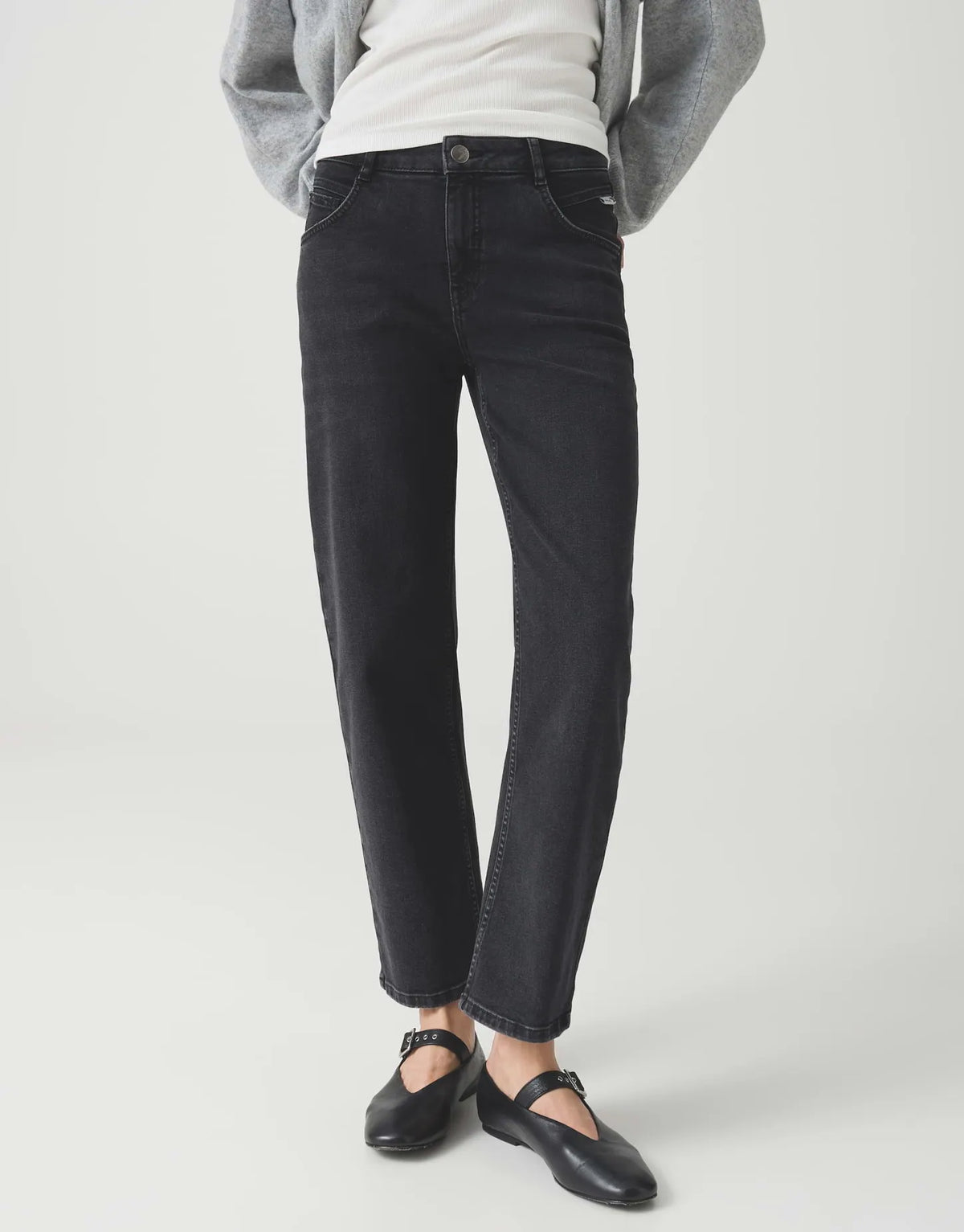 Opus Damen Jeans Minah honesty