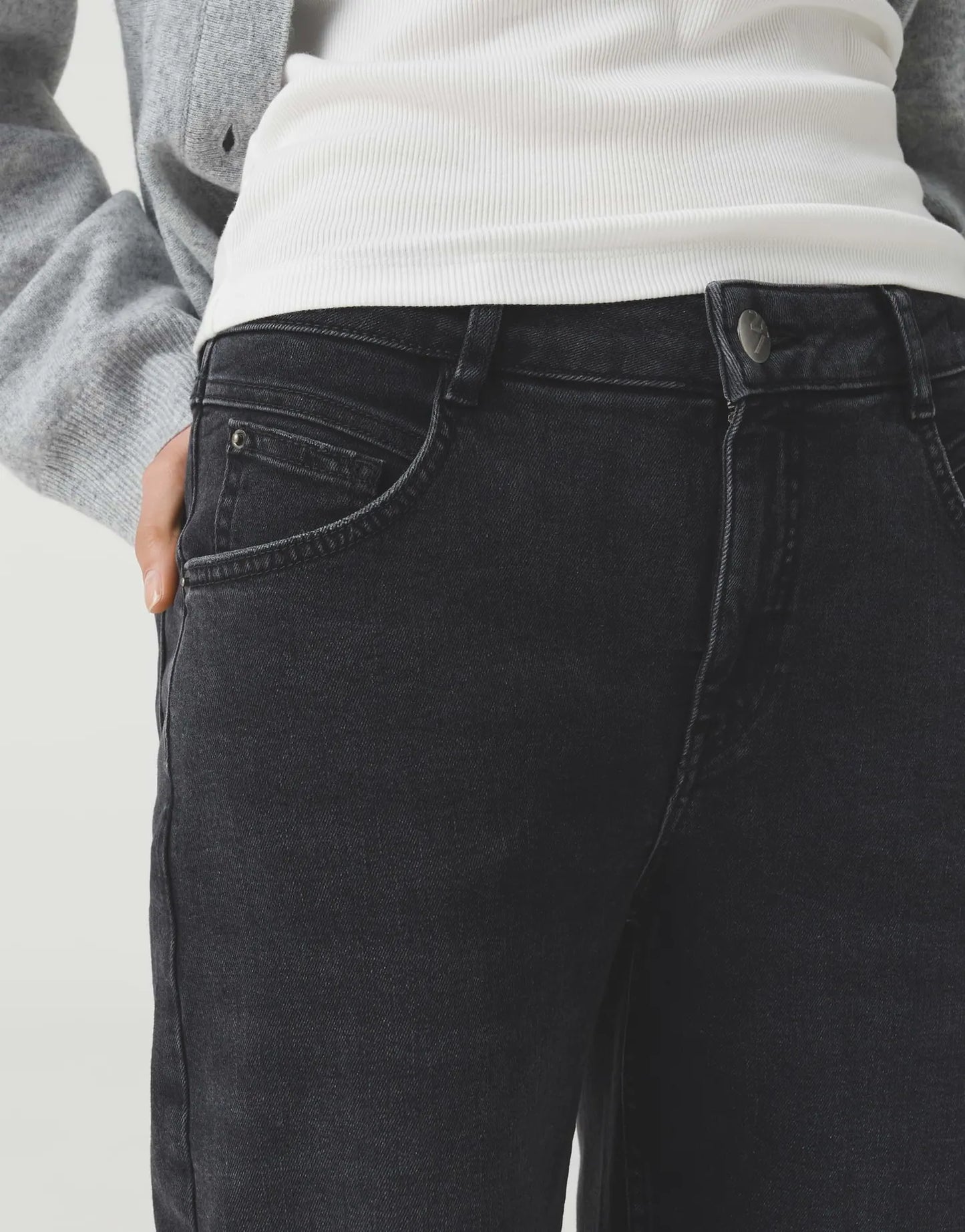 Opus Damen Jeans Minah honesty