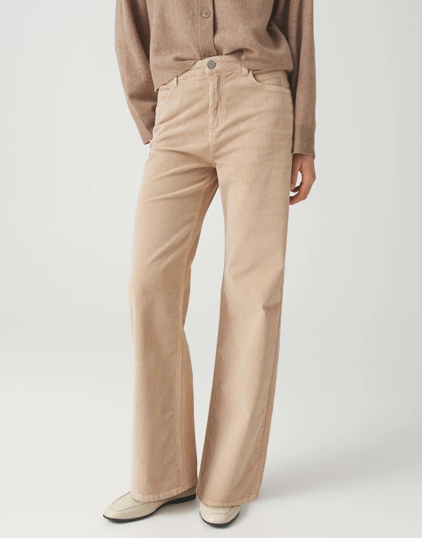 Opus Damen Jeans Mivy cord