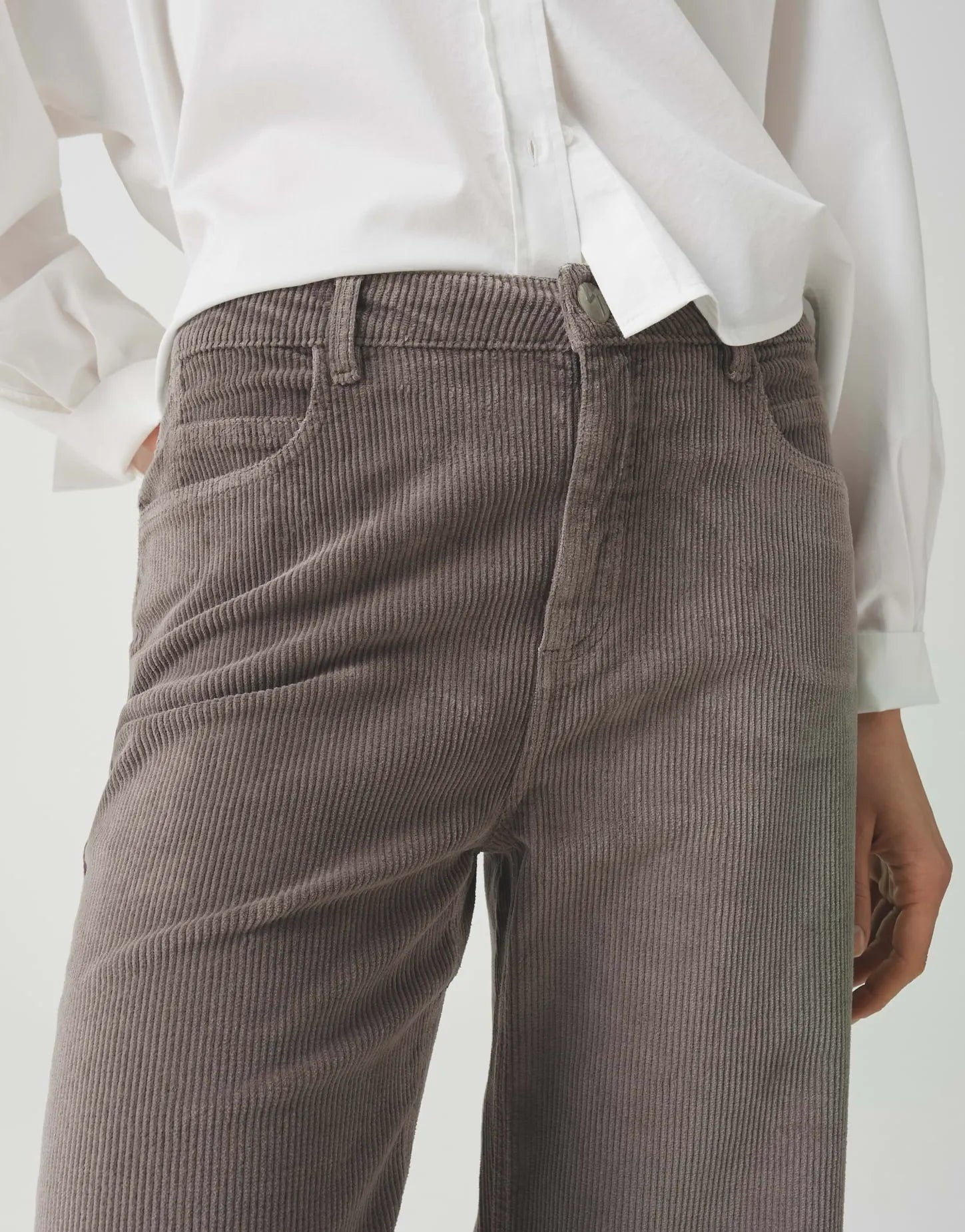 Opus Damen Jeans Mivy cord
