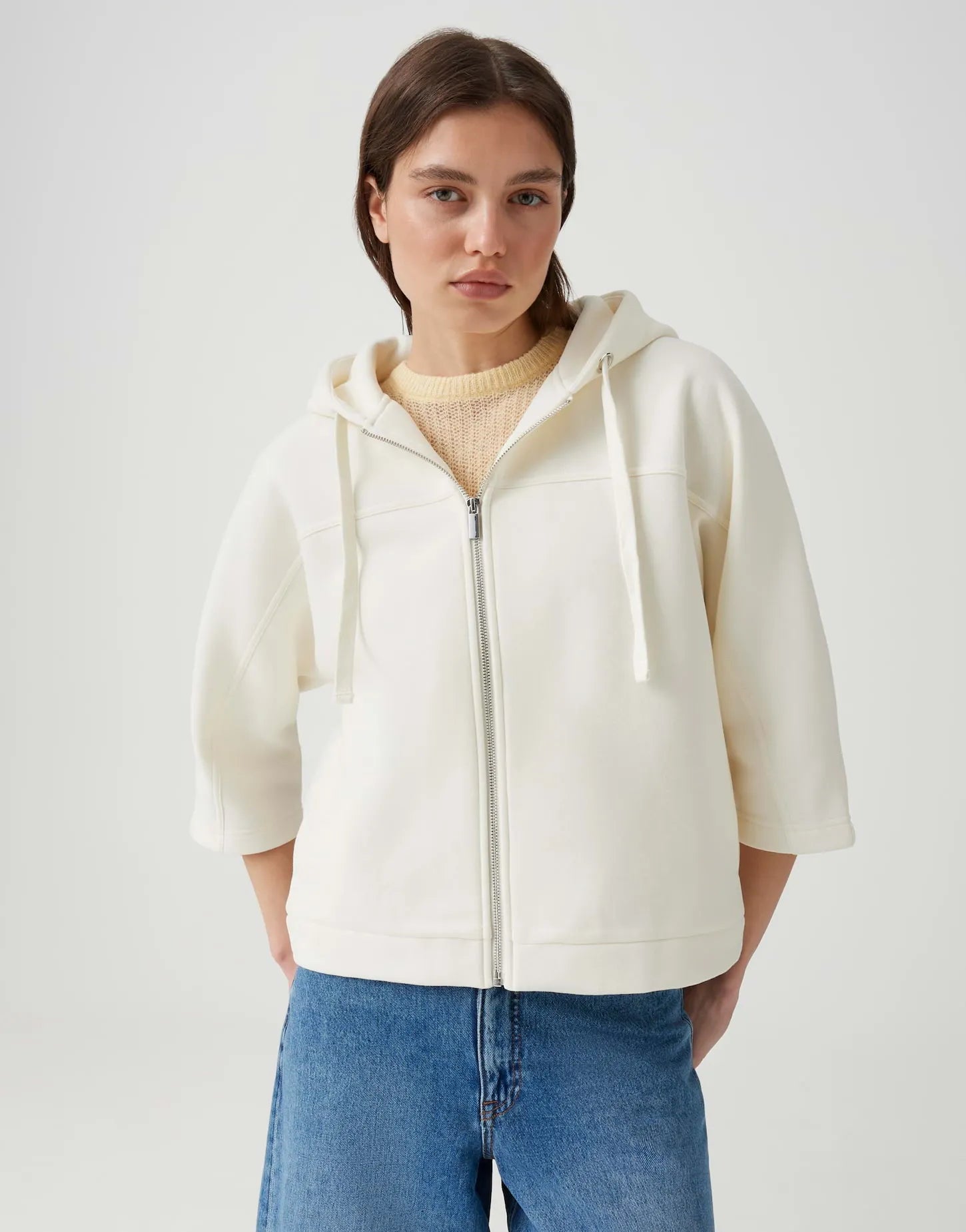 Opus Damen Sweat Jacke Giela