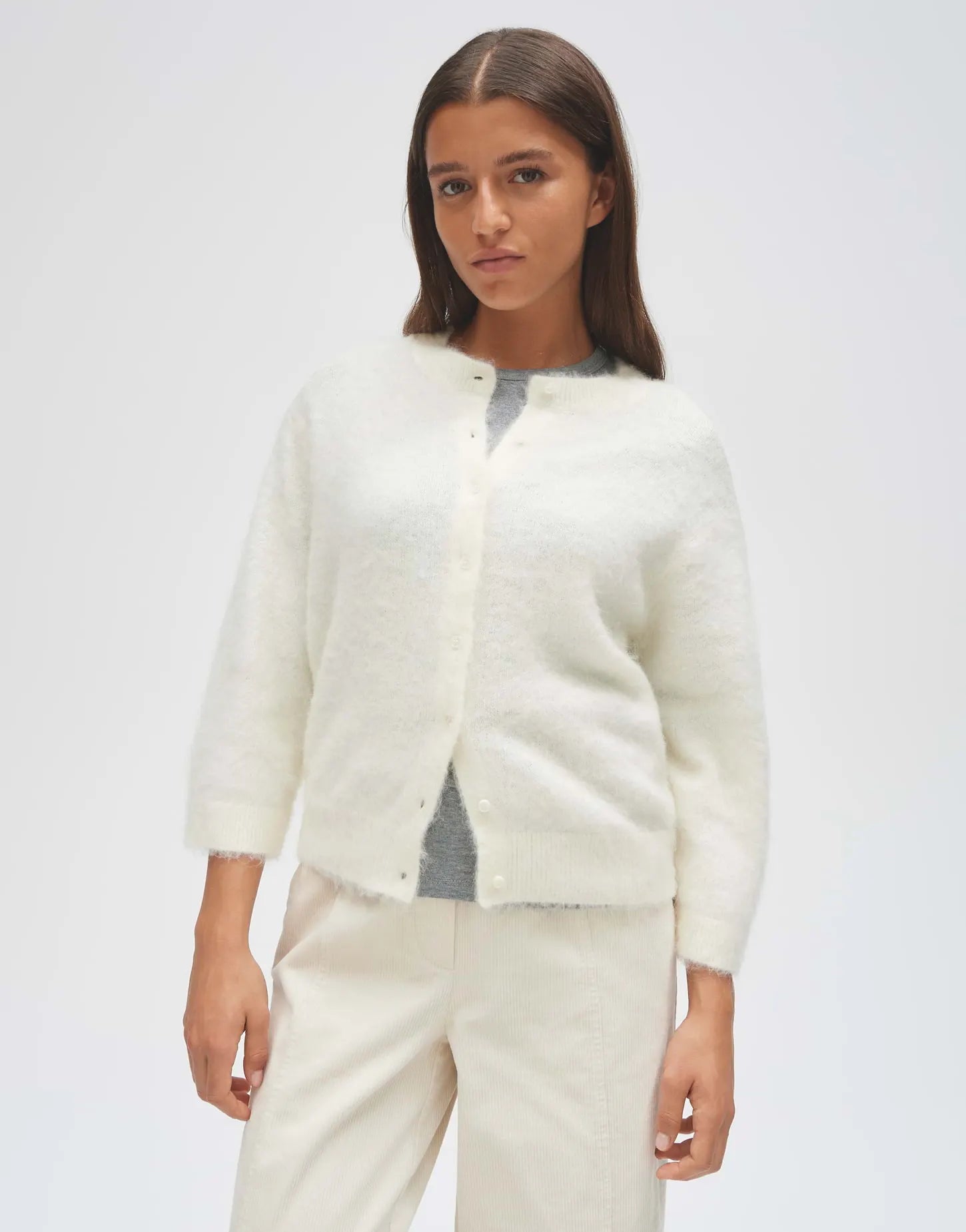 Opus Damen Strickjacke Disille