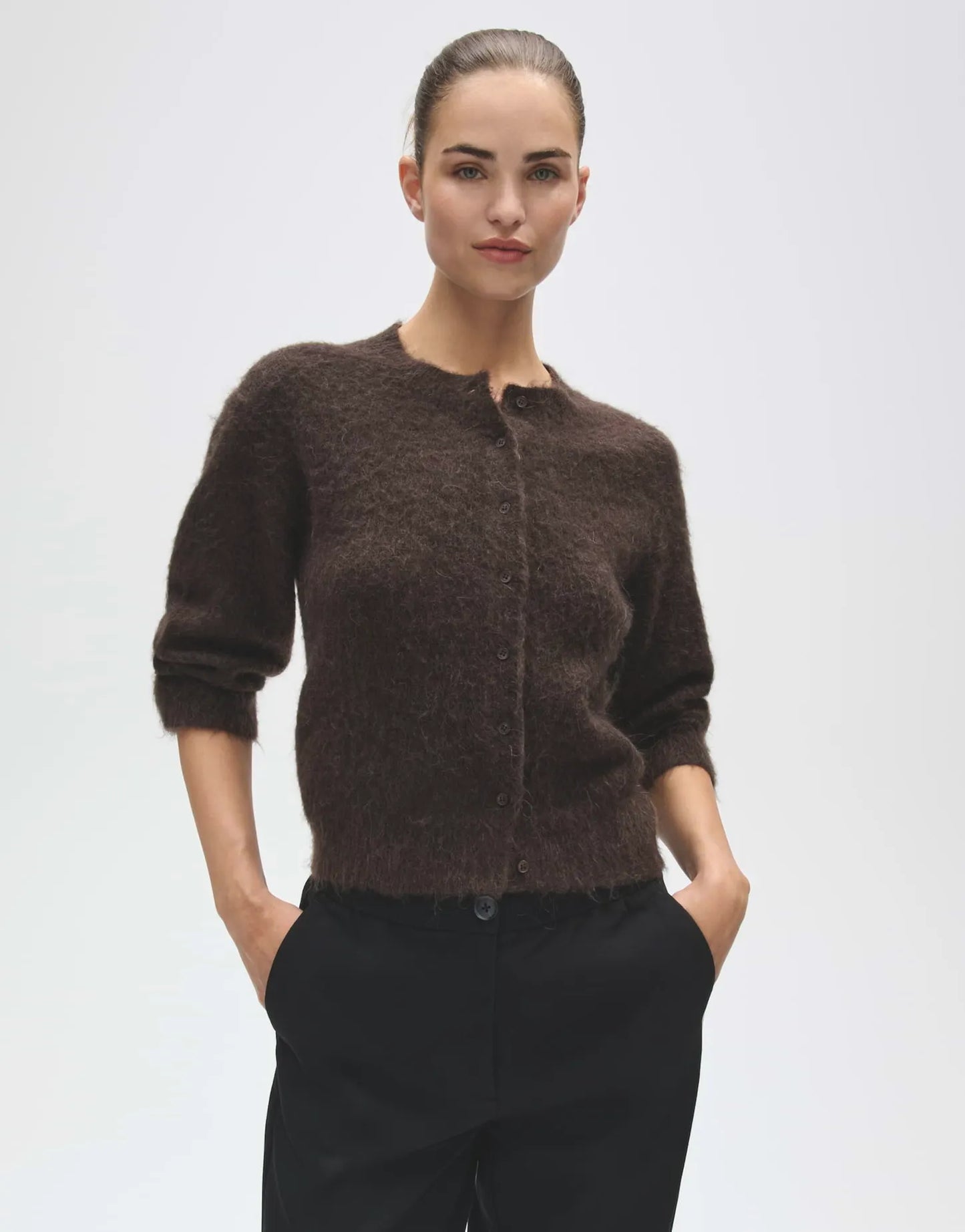 Opus Damen Strickjacke Disille