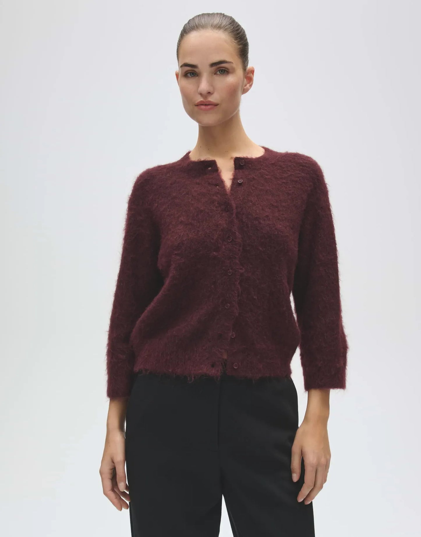 Opus Damen Strickjacke Disille