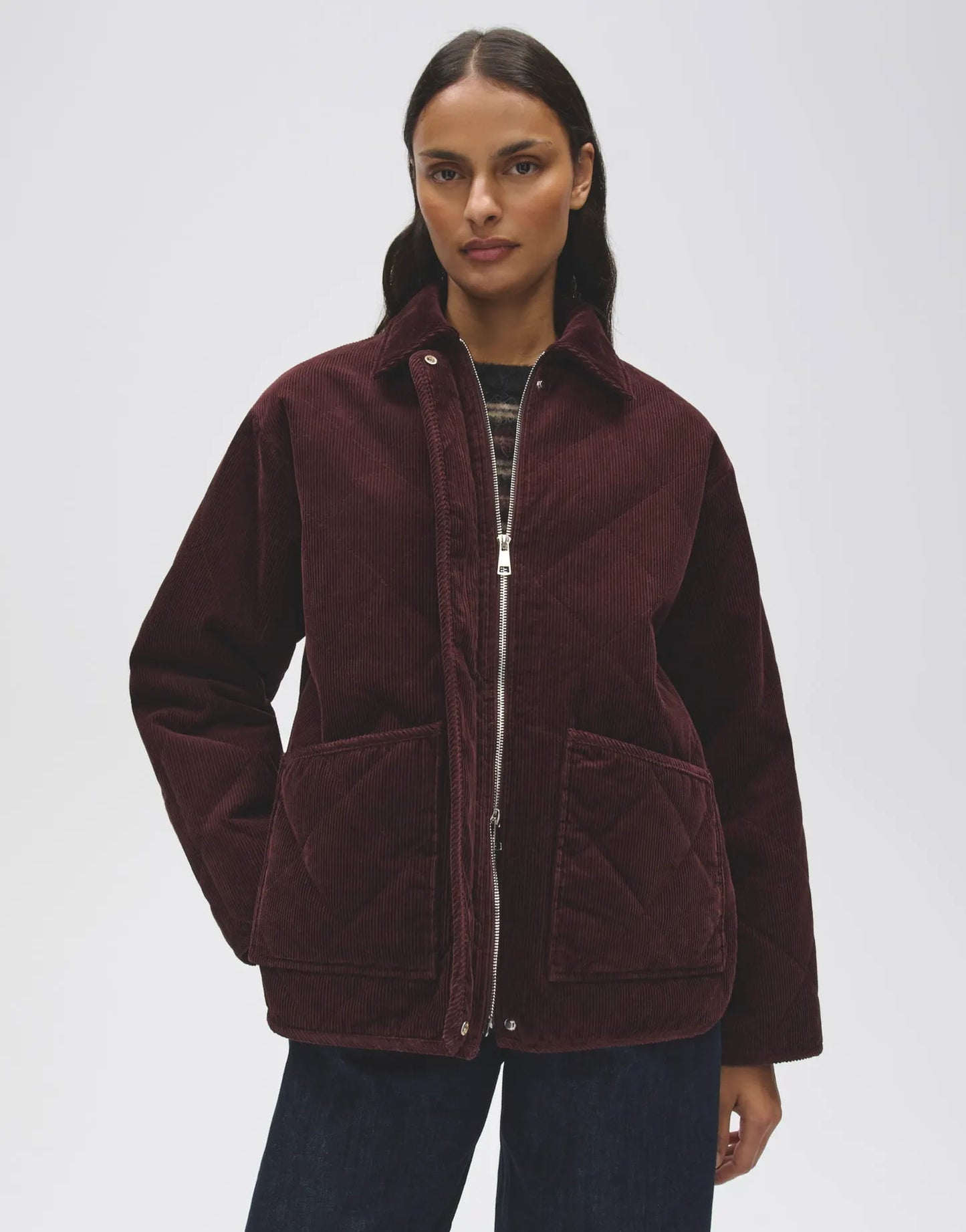 Opus Damen Jacke Hekordi