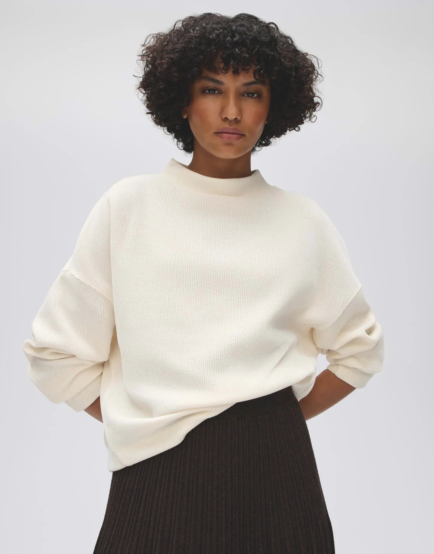 Opus Damen Sweatshirt Gemse