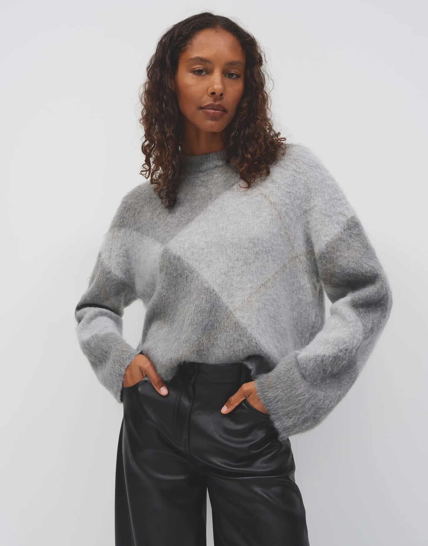 Opus Damen Strickpullover Pargyle