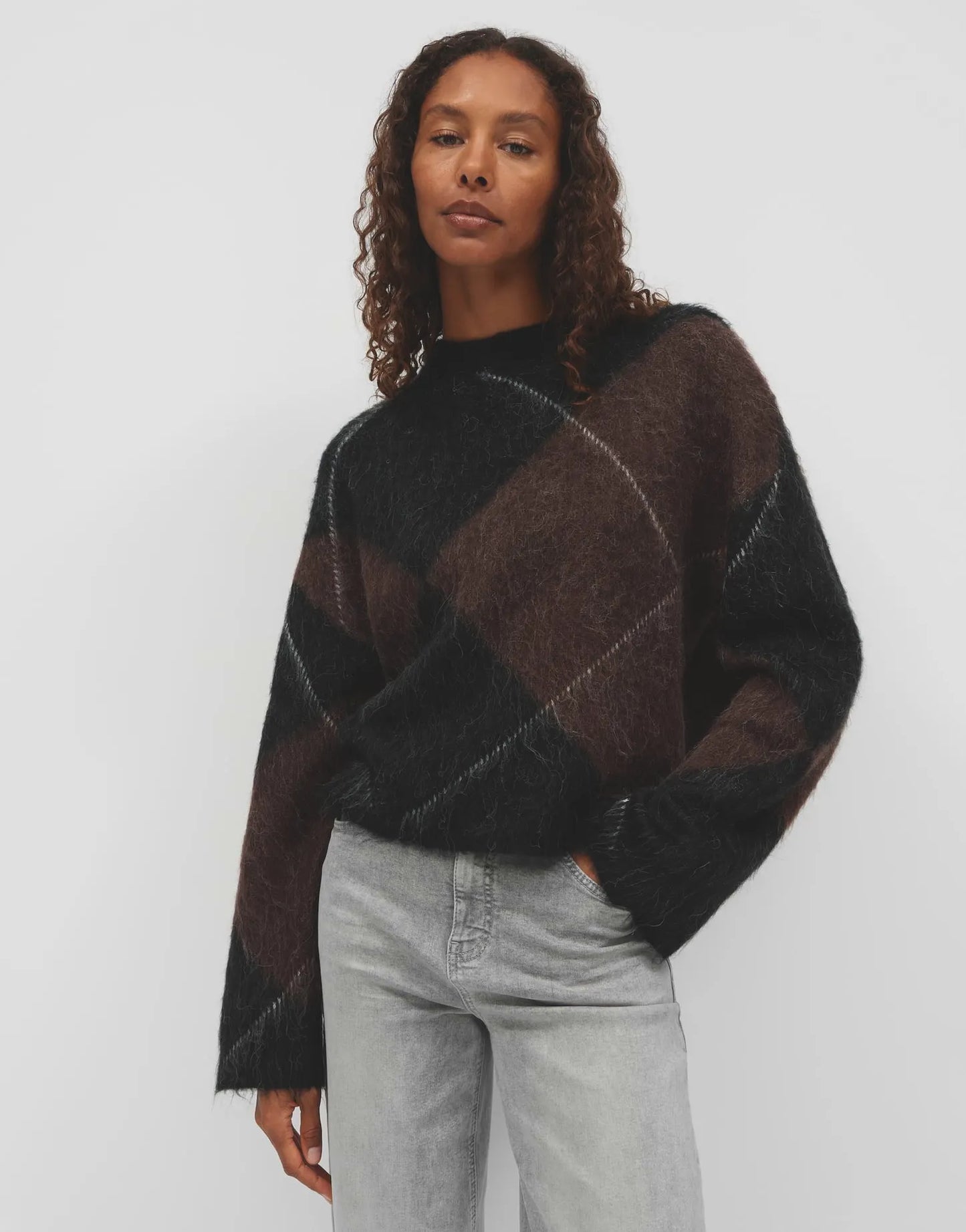 Opus Damen Strickpullover Pargyle