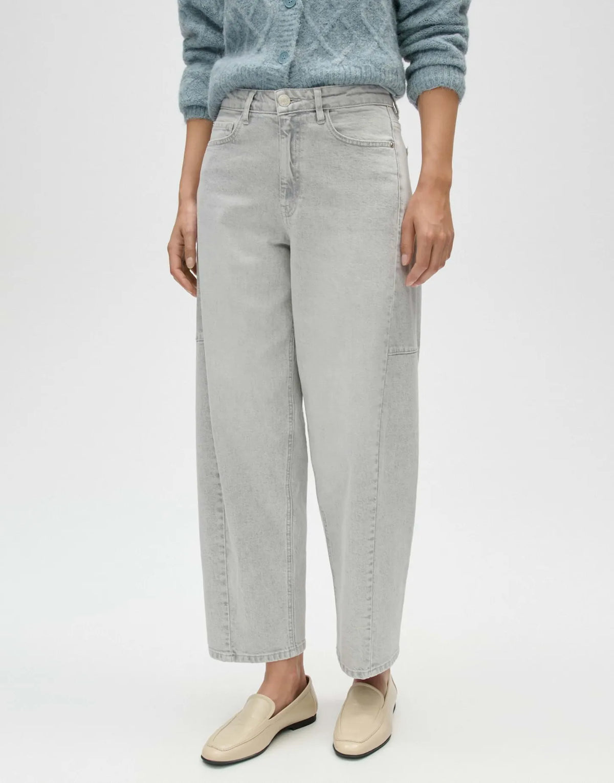 Opus Damen Jeans Lolah horizon