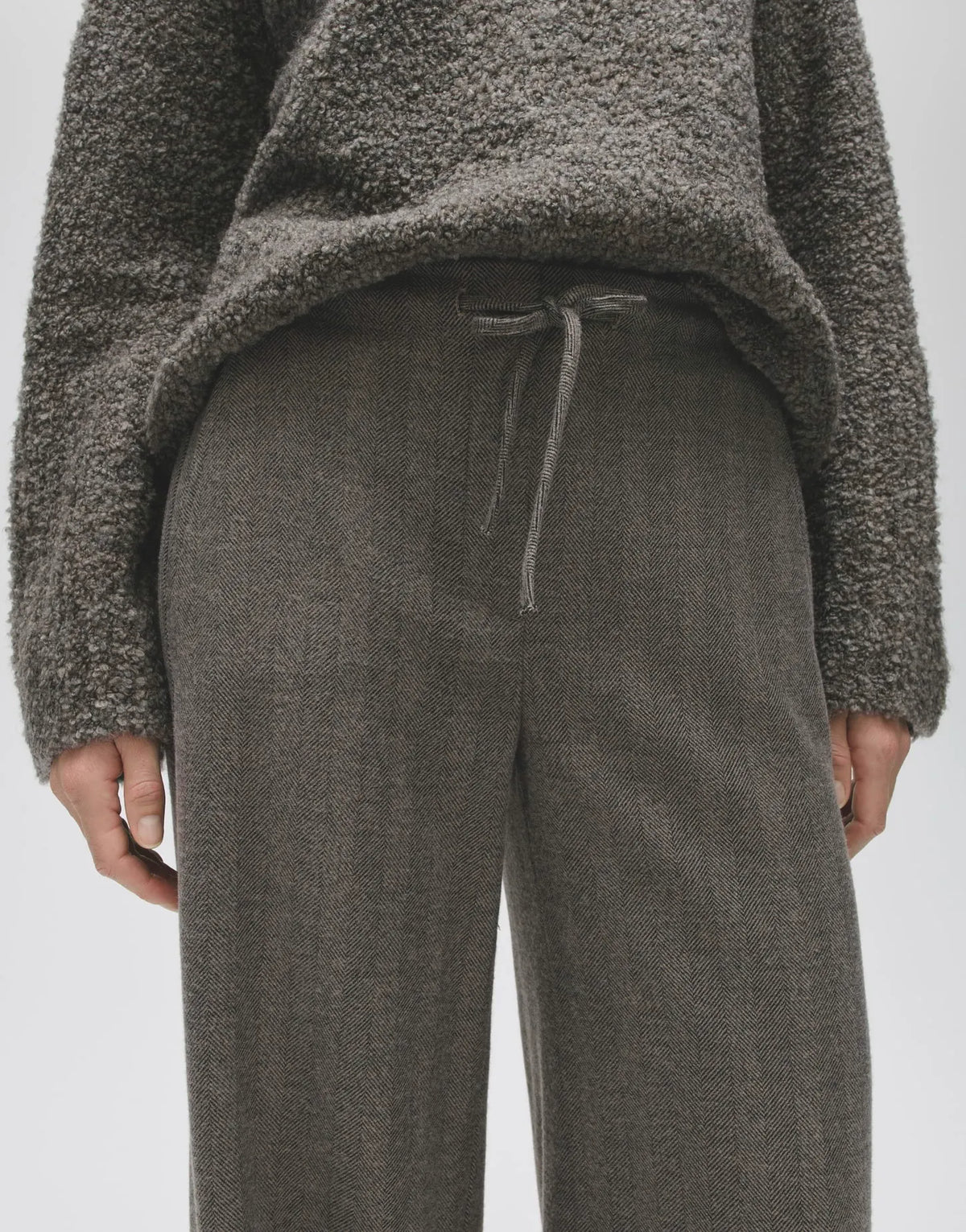 OPUS – Opus Damen Hose Melane herringbone
