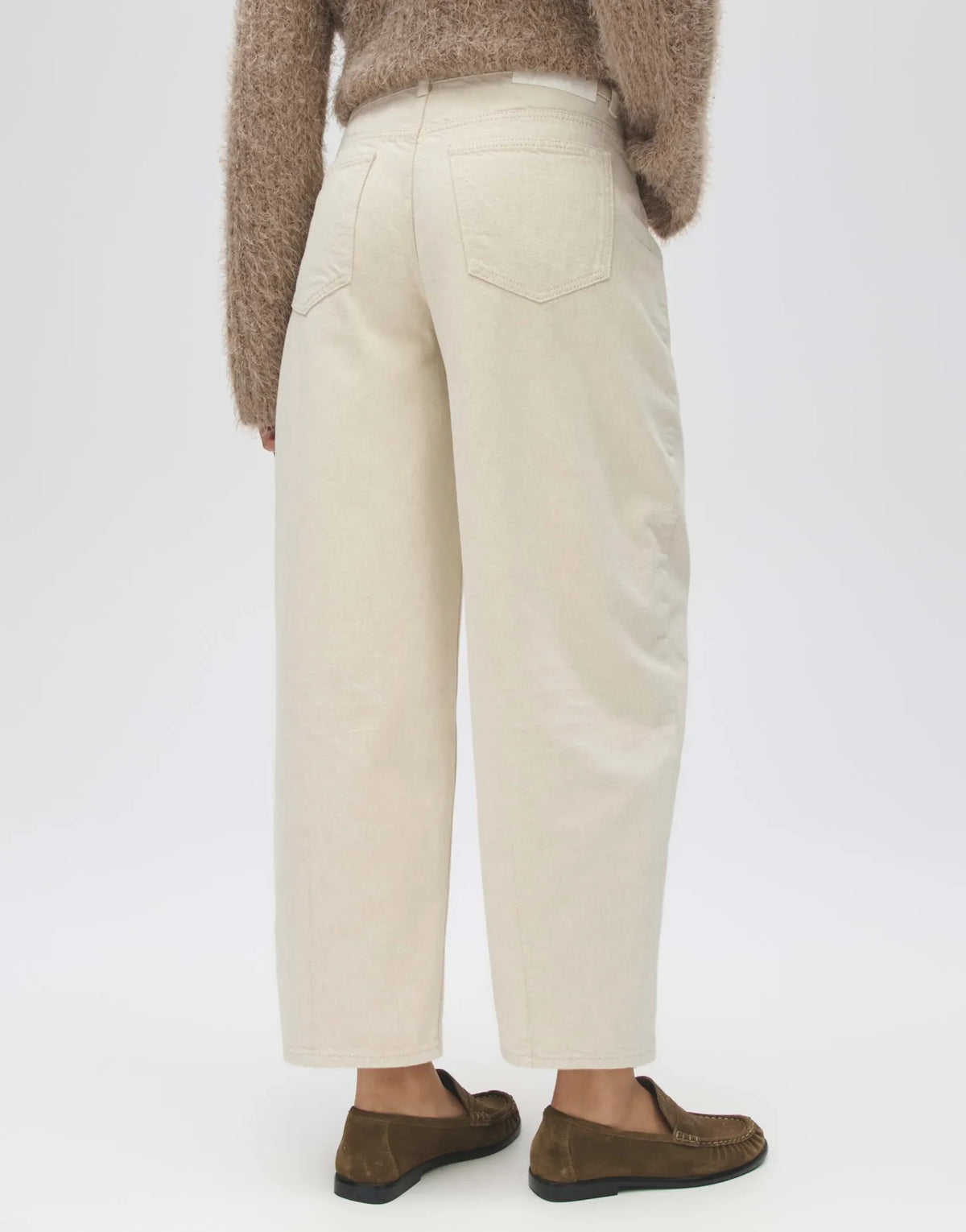 Opus Damen Jeans Lolah natural