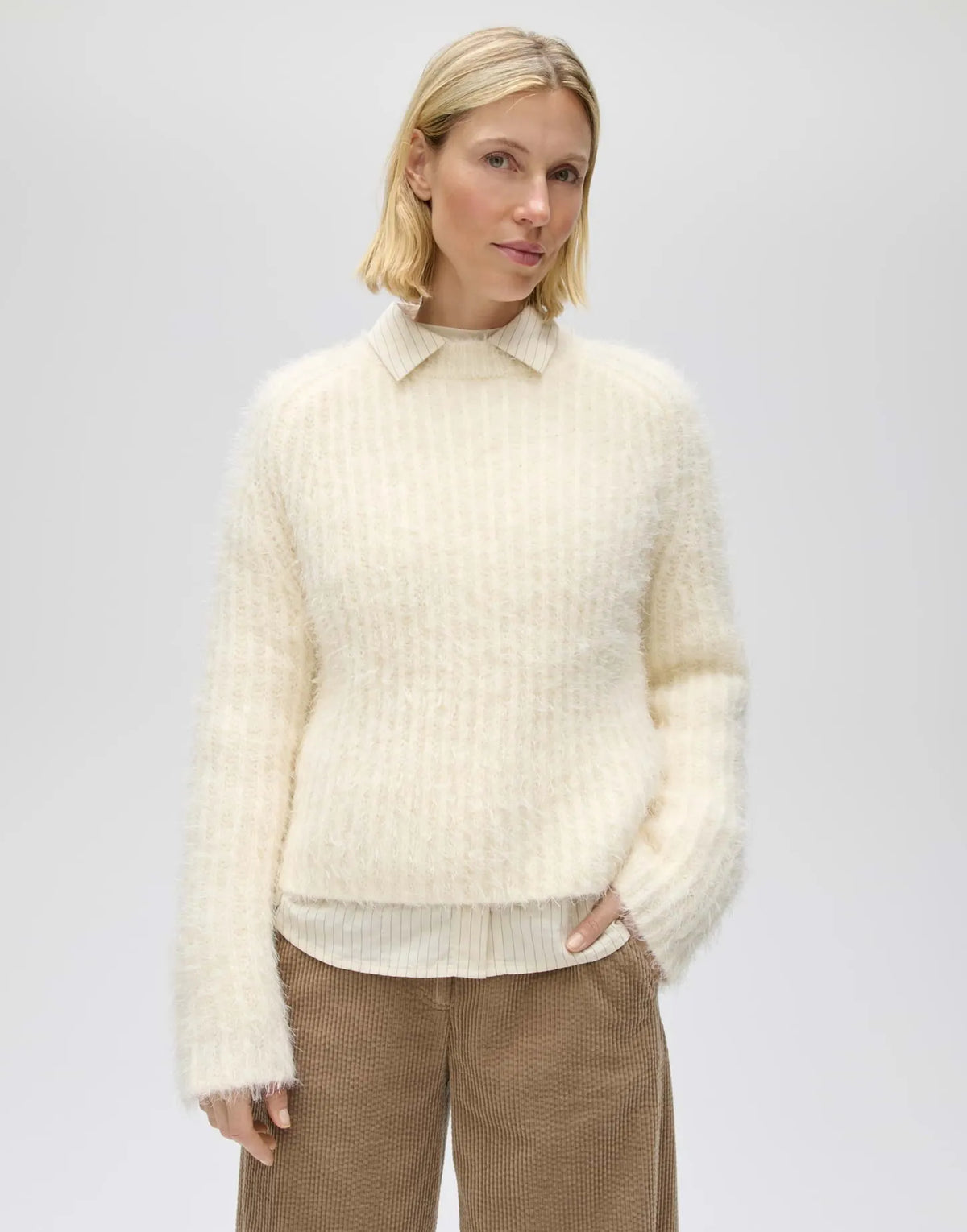 Opus Damen Strickpullover Pontes