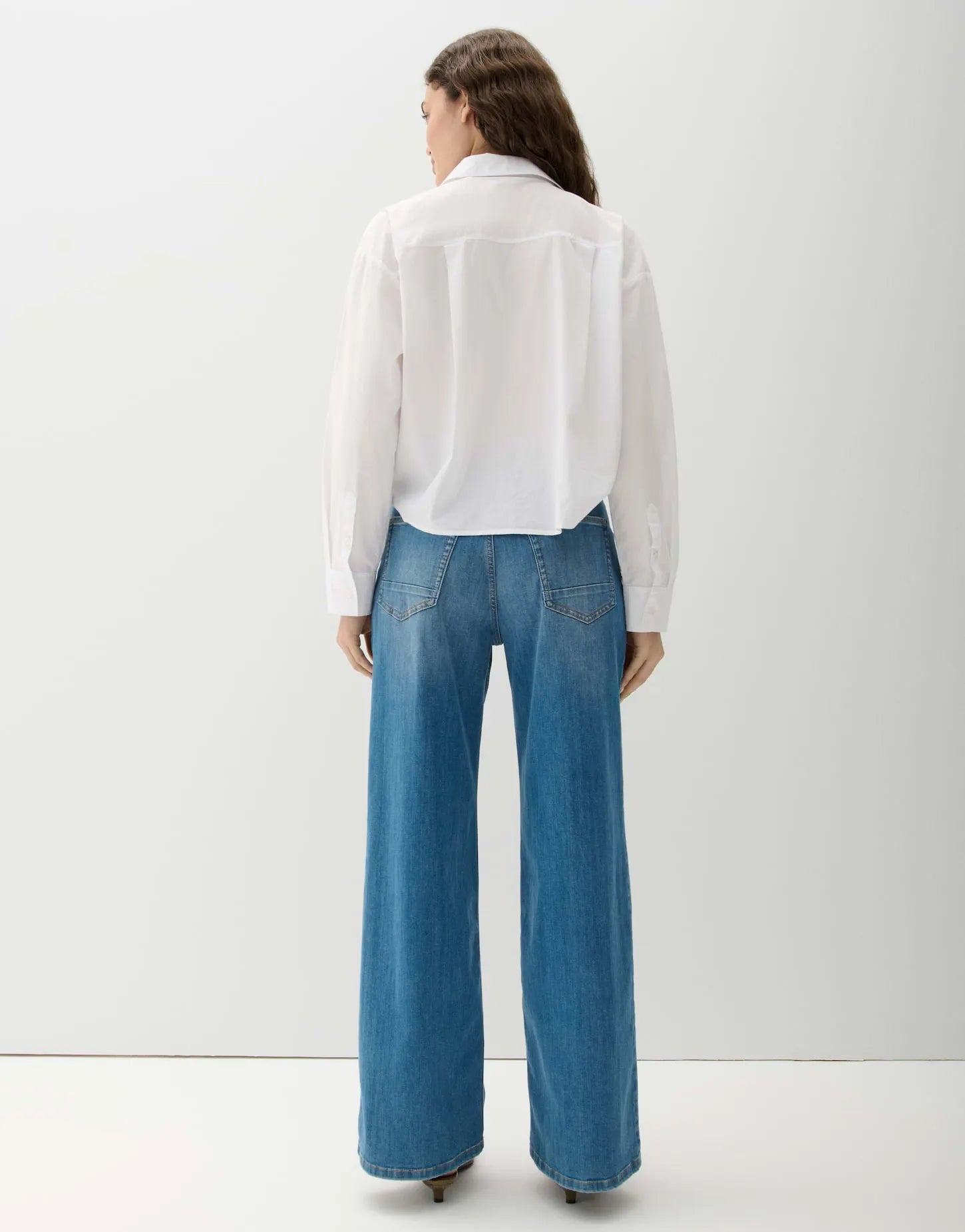 Opus Damen Jeans Meni toile