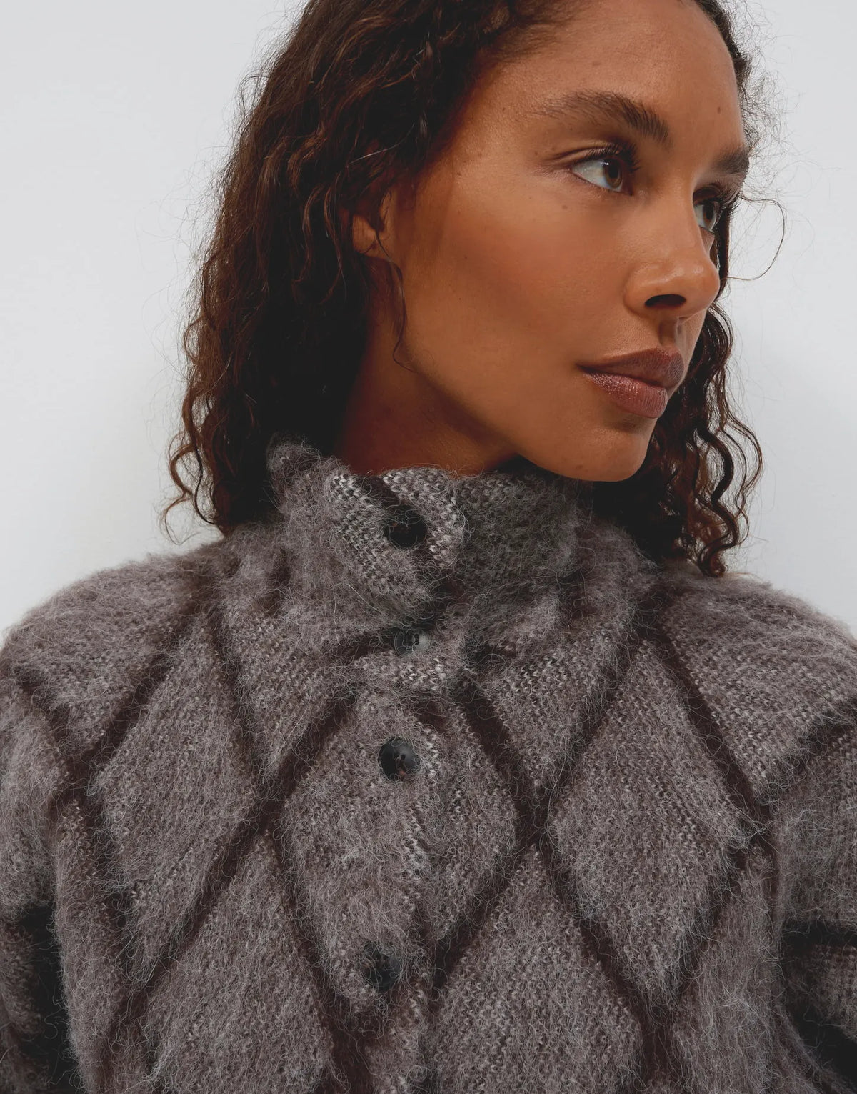 Opus Damen Strickjacke Dargyle