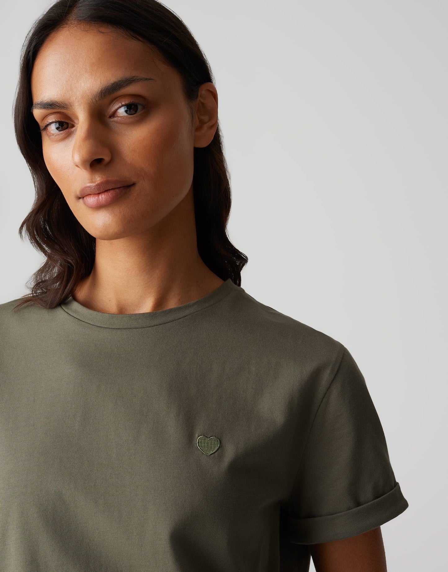 Opus Damen T-Shirt Serz grün