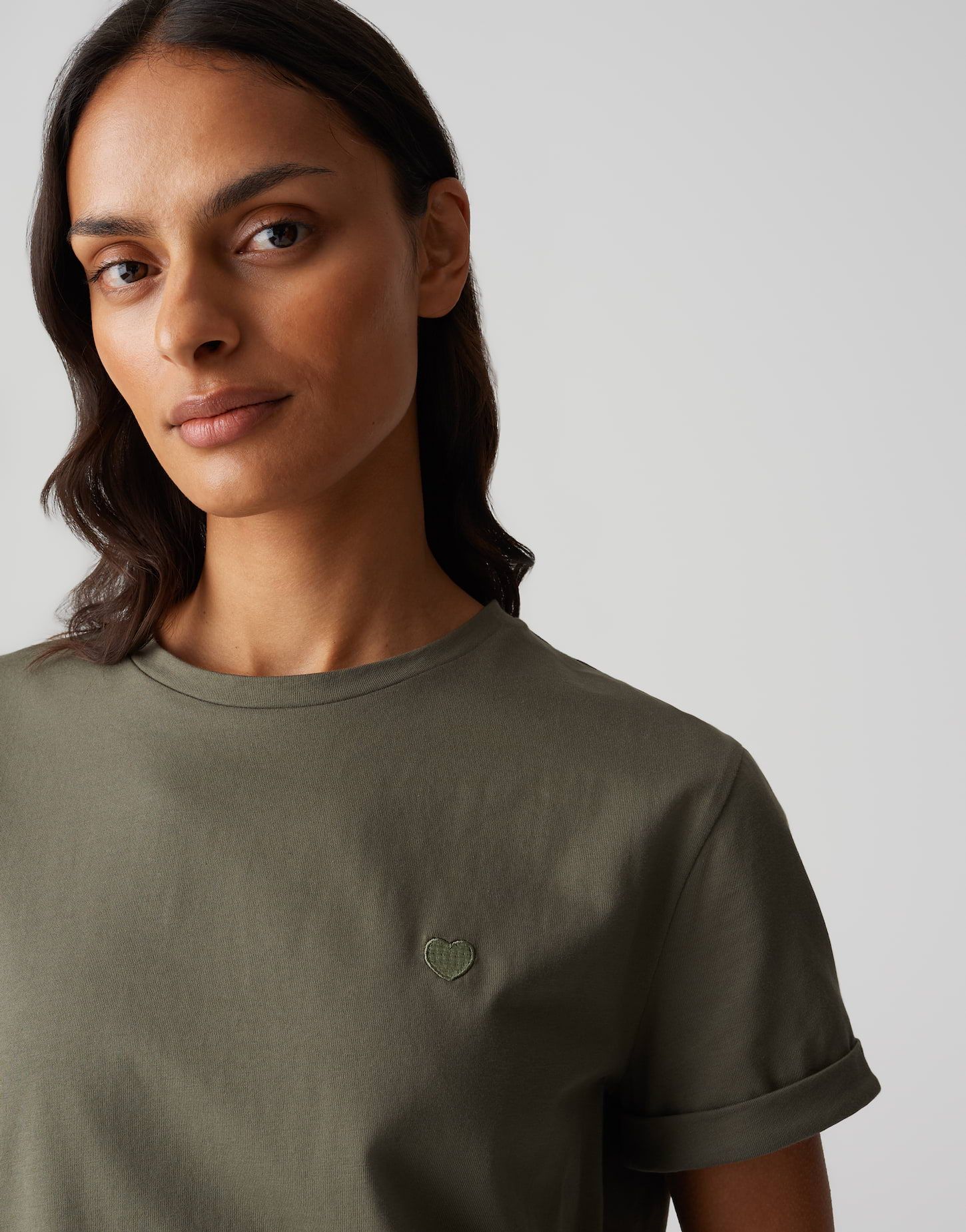 Opus Damen T-Shirt Serz grün