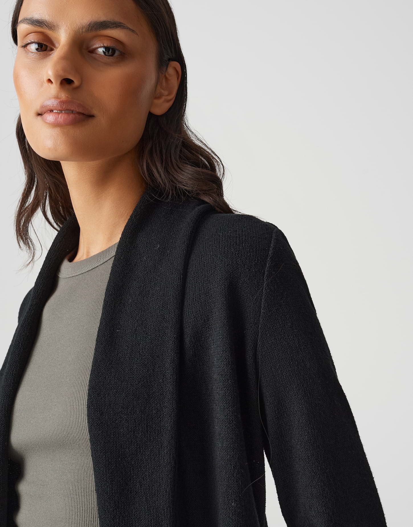 Opus Damen Cardigan Sandrine breeze schwarz