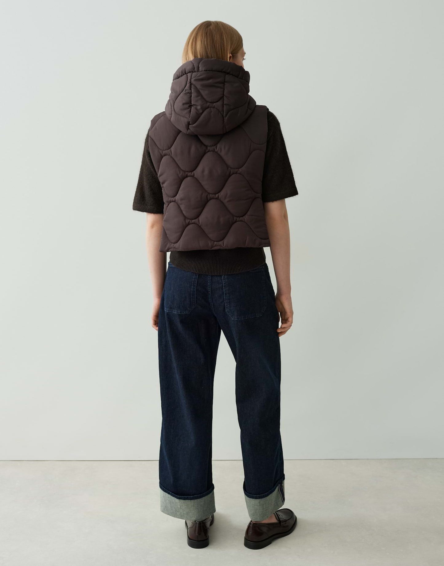 Opus Damen Weste Arauti flow braun