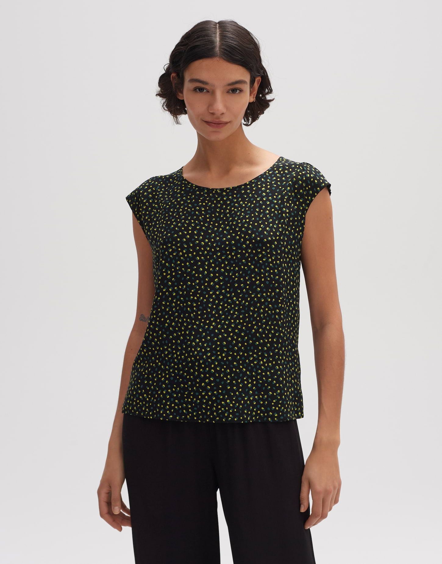 OPUS Damen Shirt schwarz