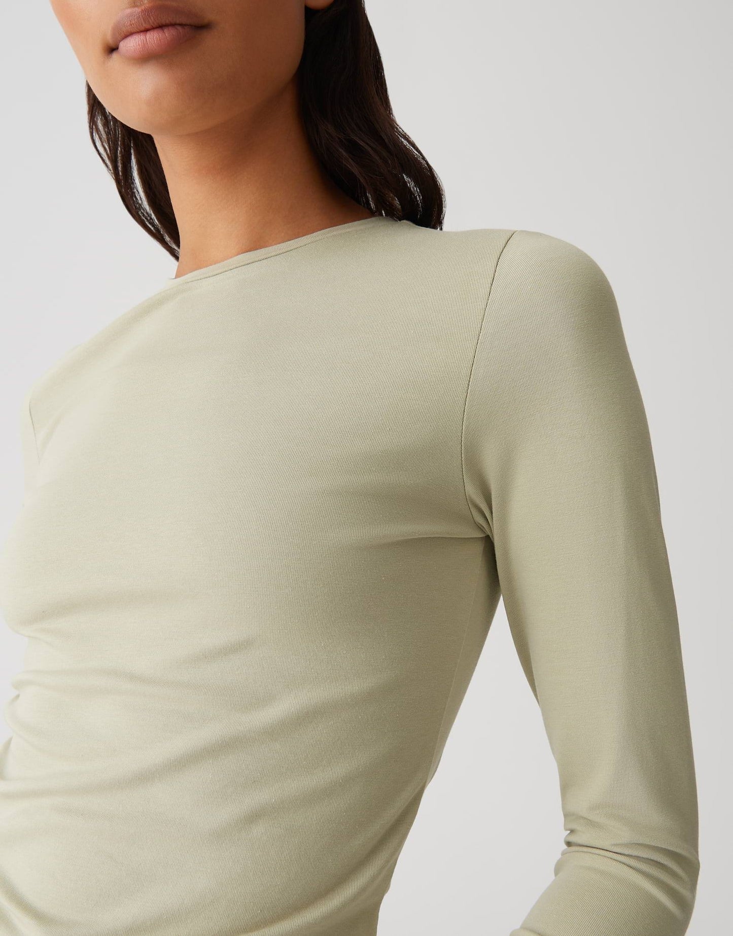 Opus Damen Shirt Smilla grün