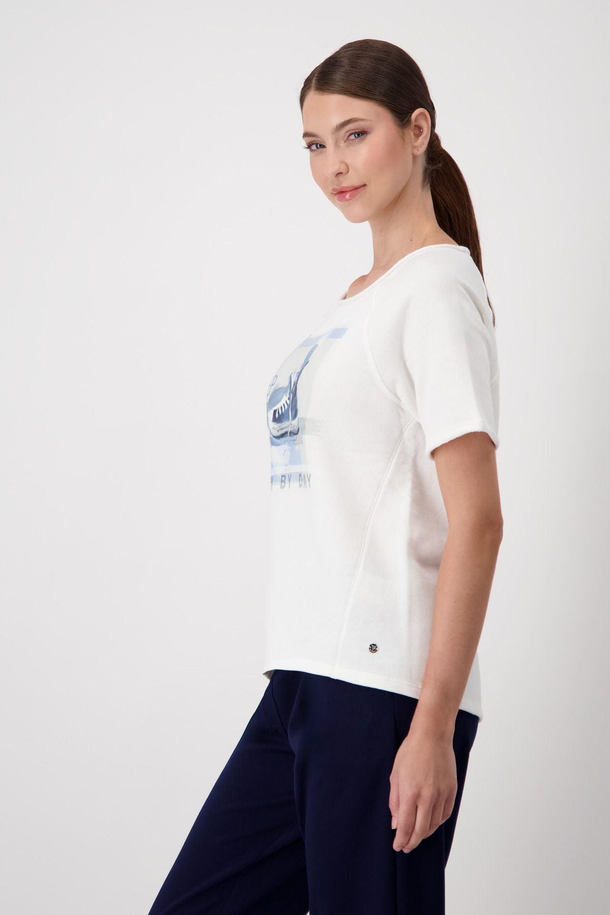 Monari – Monari Damen T Shirt in Weiss