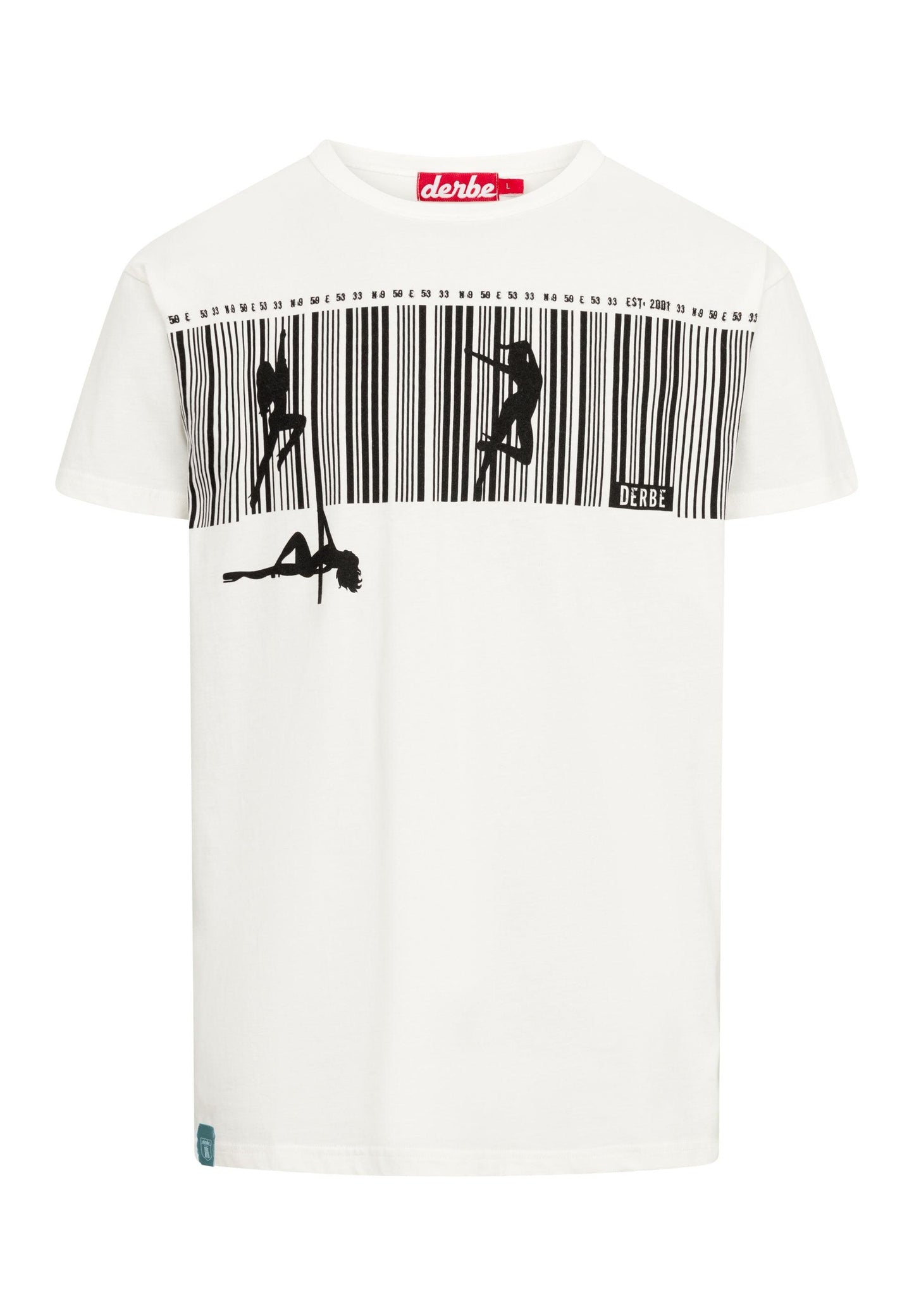 derbe – Derbe Herren Tshirt Poledance Off White in weiß