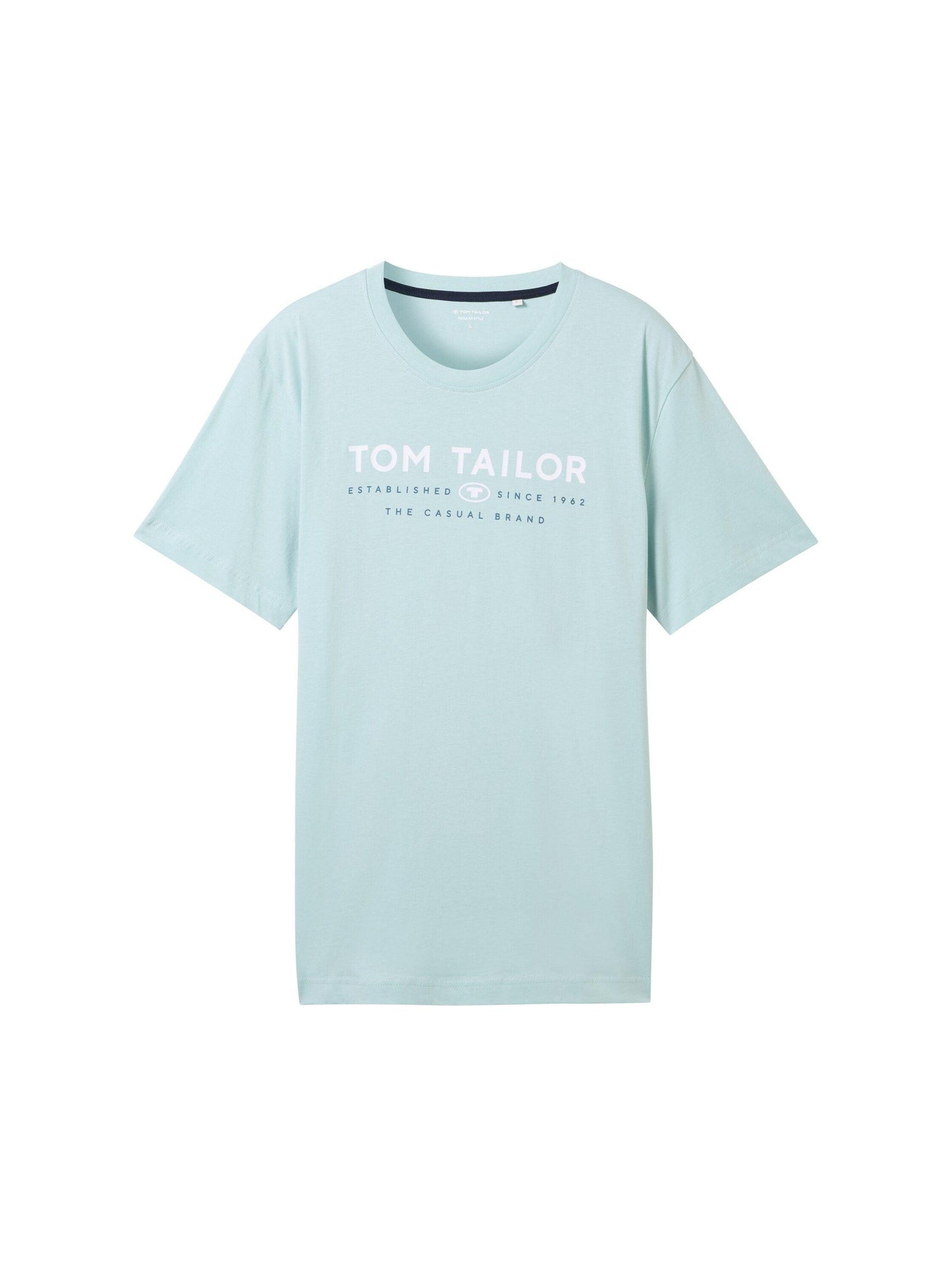 Tom Tailor  Herren T-Shirt mit Logo Print - Jaacks Fashion