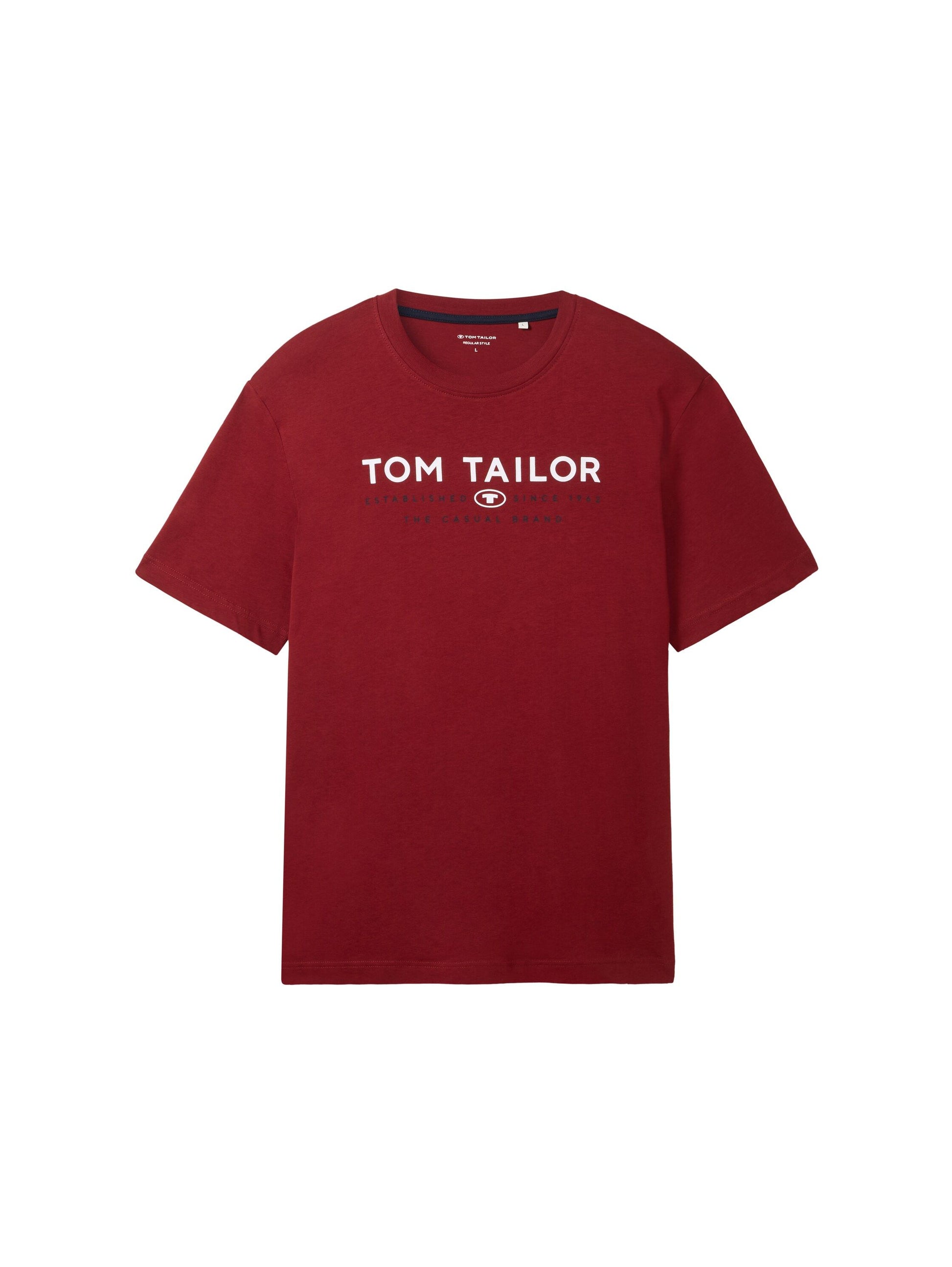 Tom Tailor Herren T-Shirt rot