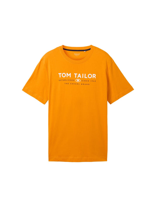 Tom Tailor Herren T-Shirt orange