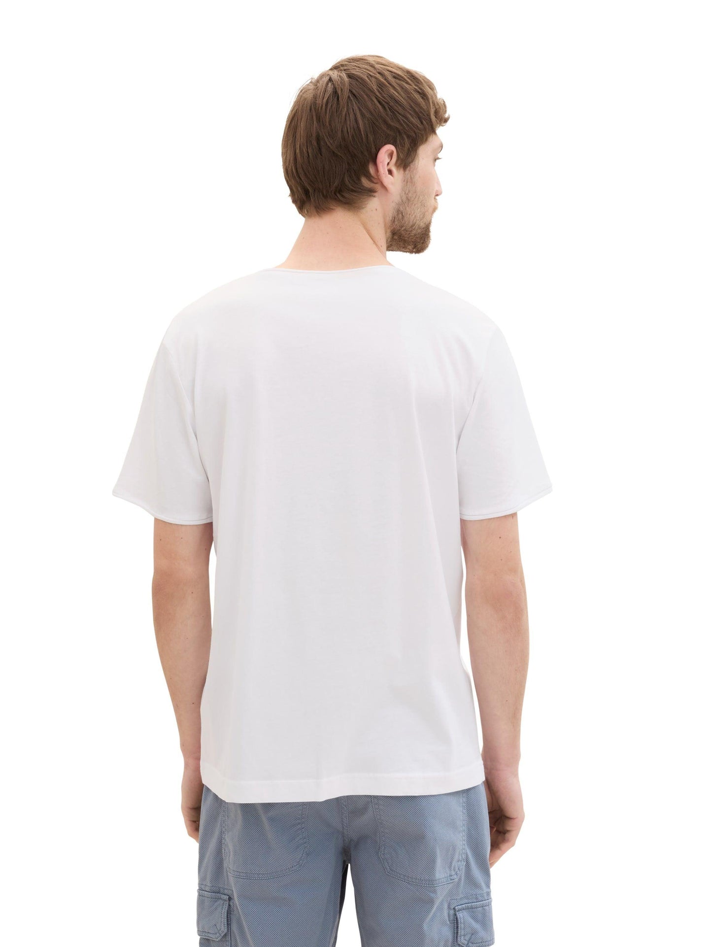 Tom Tailor Herren Basic T-Shirt - Jaacks Fashion