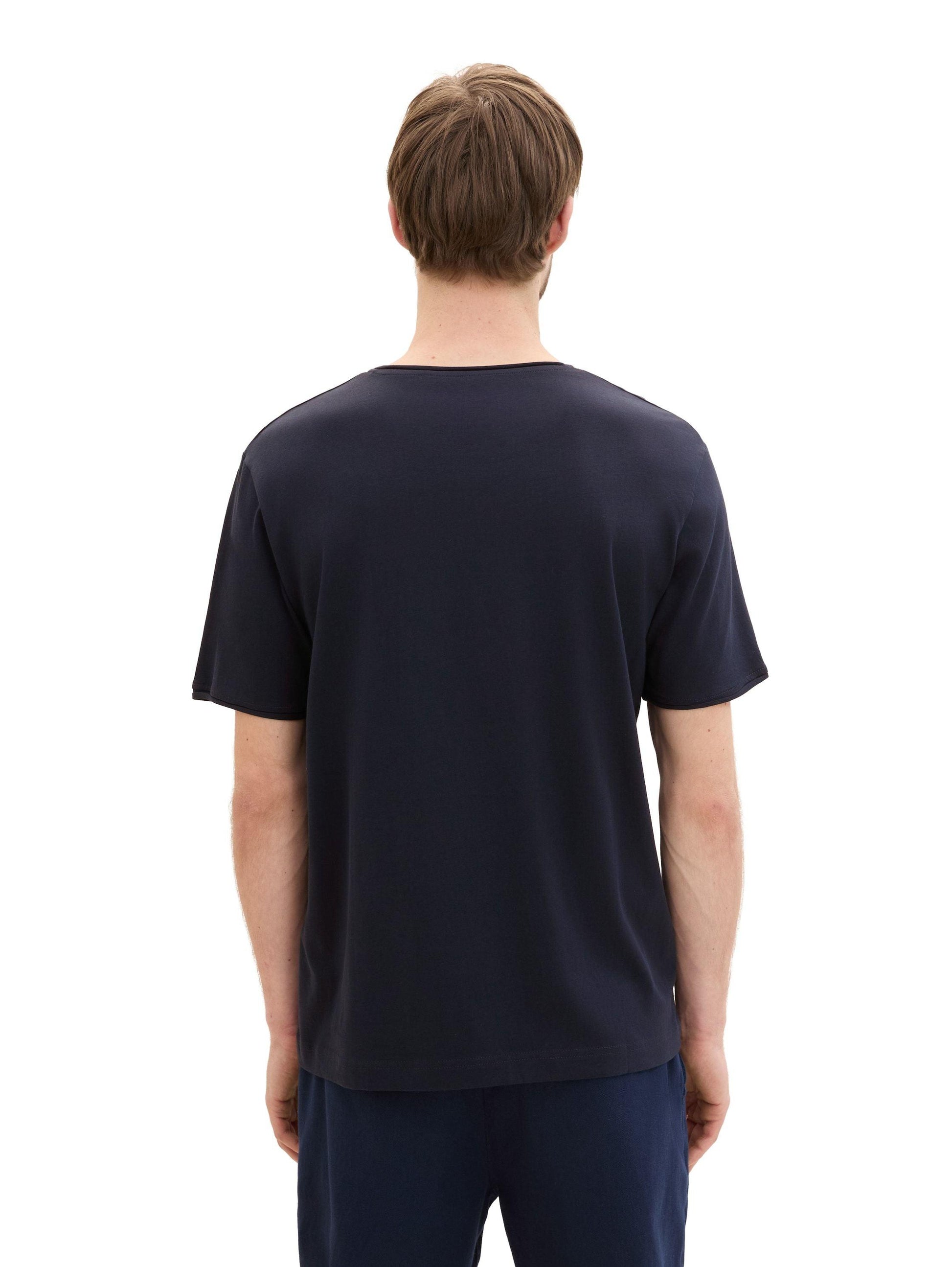 Tom Tailor Herren Basic T-Shirt - Jaacks Fashion