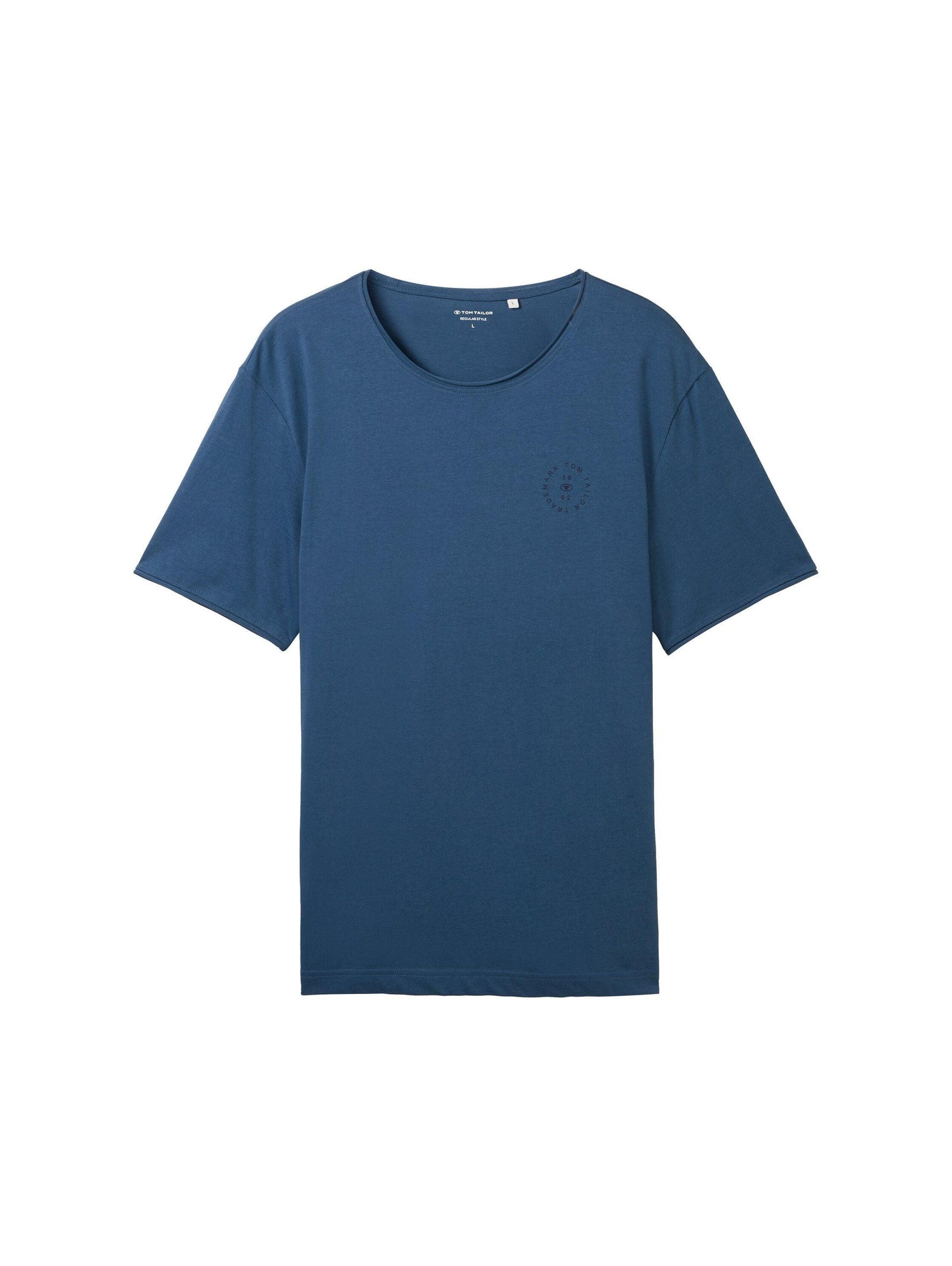 Tom Tailor Herren Basic T-Shirt mit Rundhalsausschnitt - Jaacks Fashion