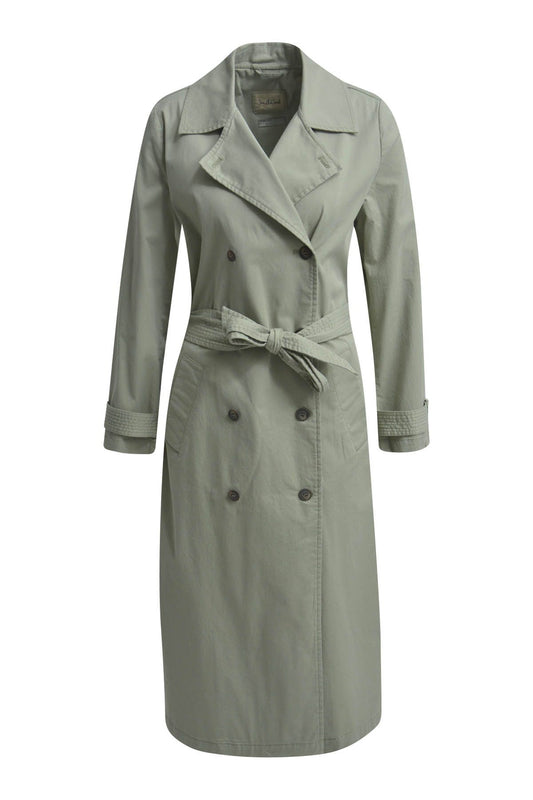 Smith&Soul Damen Trenchcoat grün