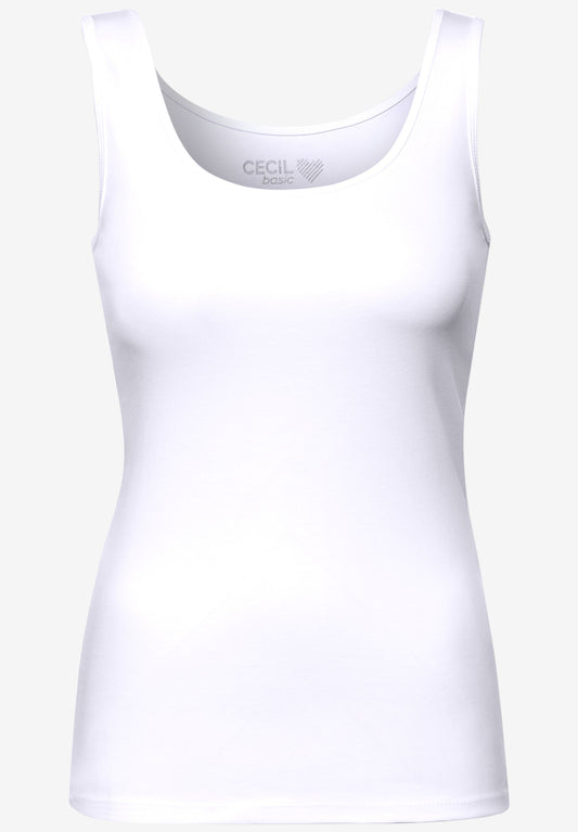 Cecil Damen Top in Unifarbe