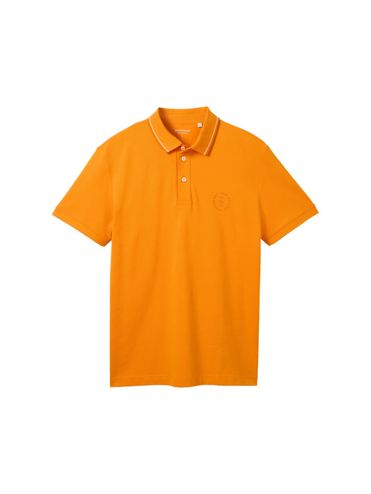 Tom Tailor Herren Poloshirt orange