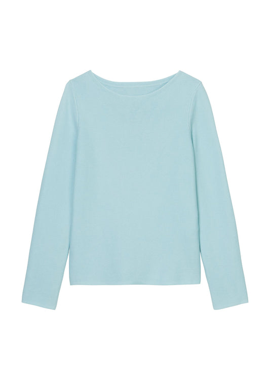 Marc O'Polo Damen Longsleeve blau