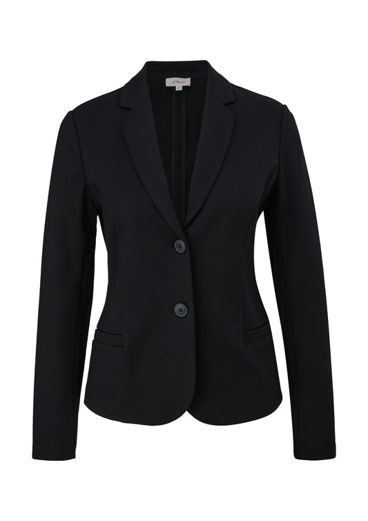 s. Oliver Damen Blazer schwarz