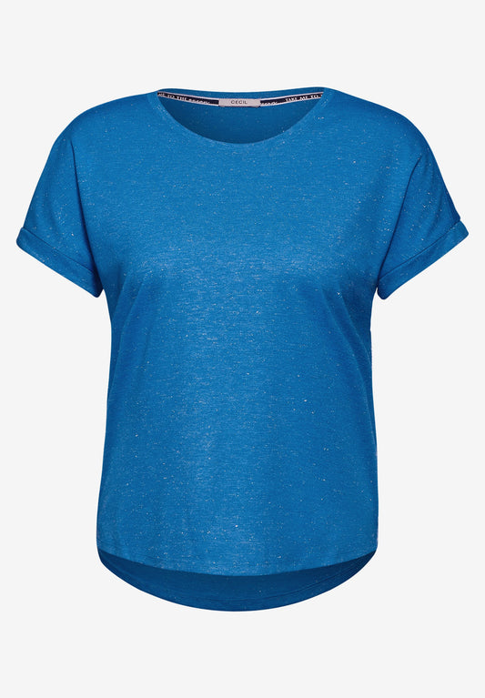 Cecil Damen T-Shirt XXL blau