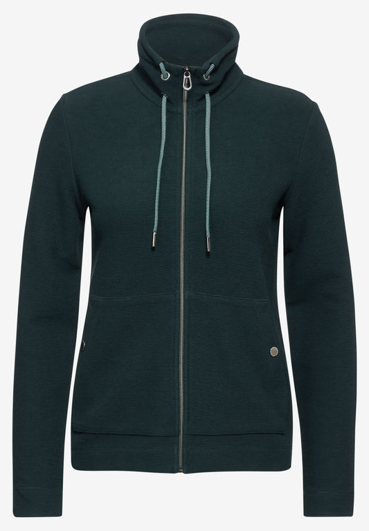 Cecil Damen Sweatjacke XXL grün